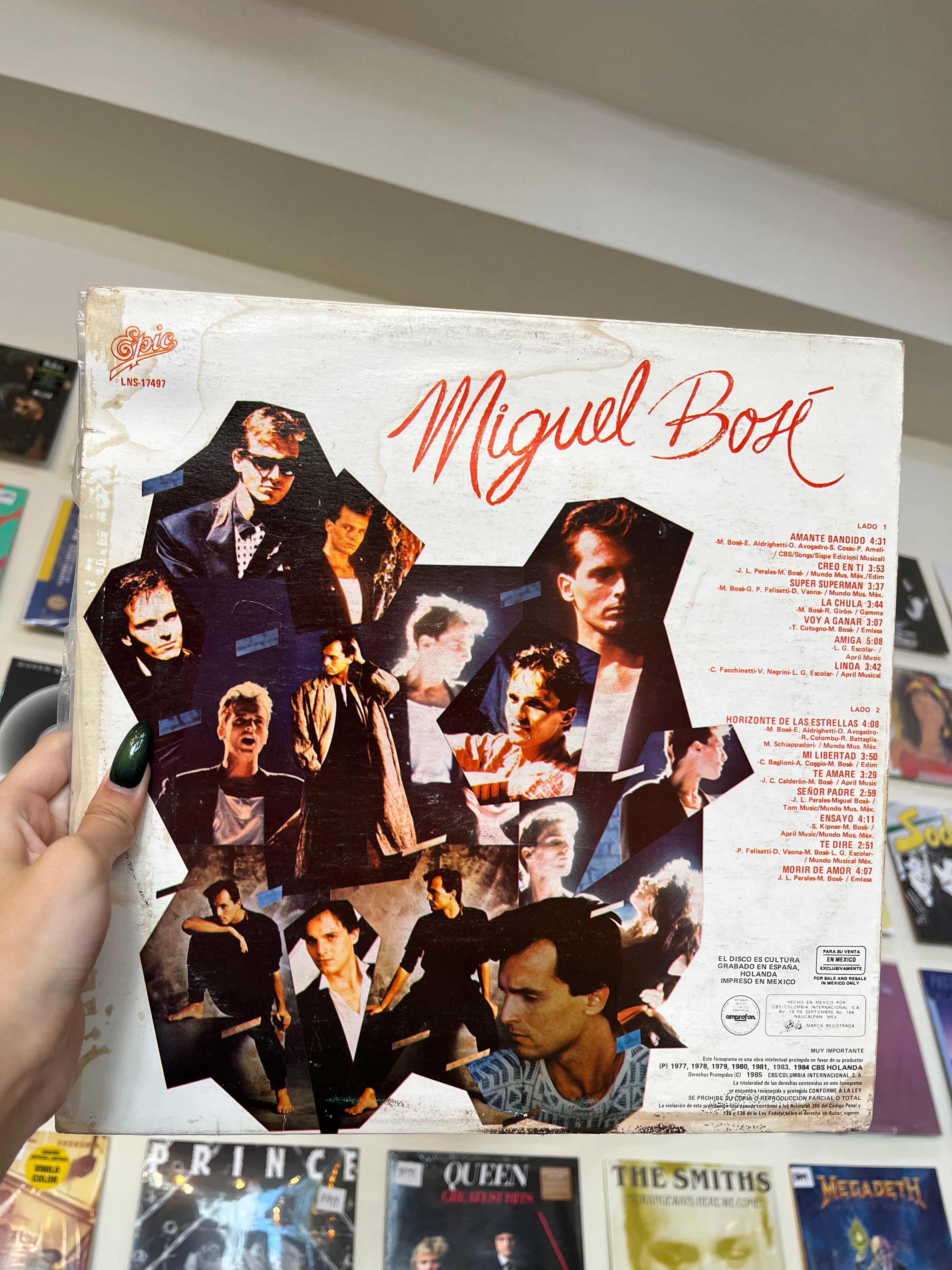 Miguel Bosé – 14 Autenticos Exitos (MX - 1985)