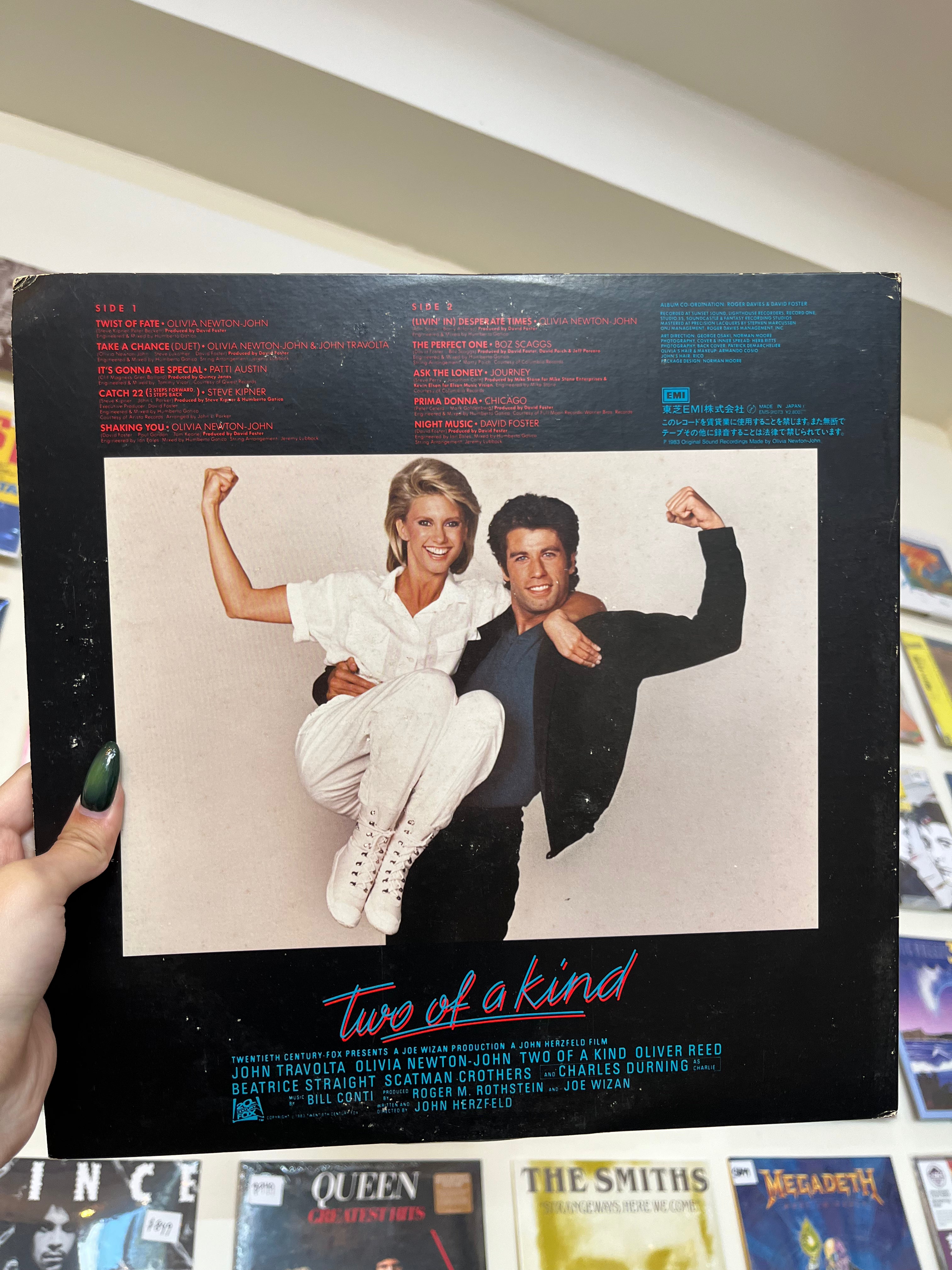 Two Of A Kind - Music From The Original Motion Picture Soundtrack (JP - 1983)