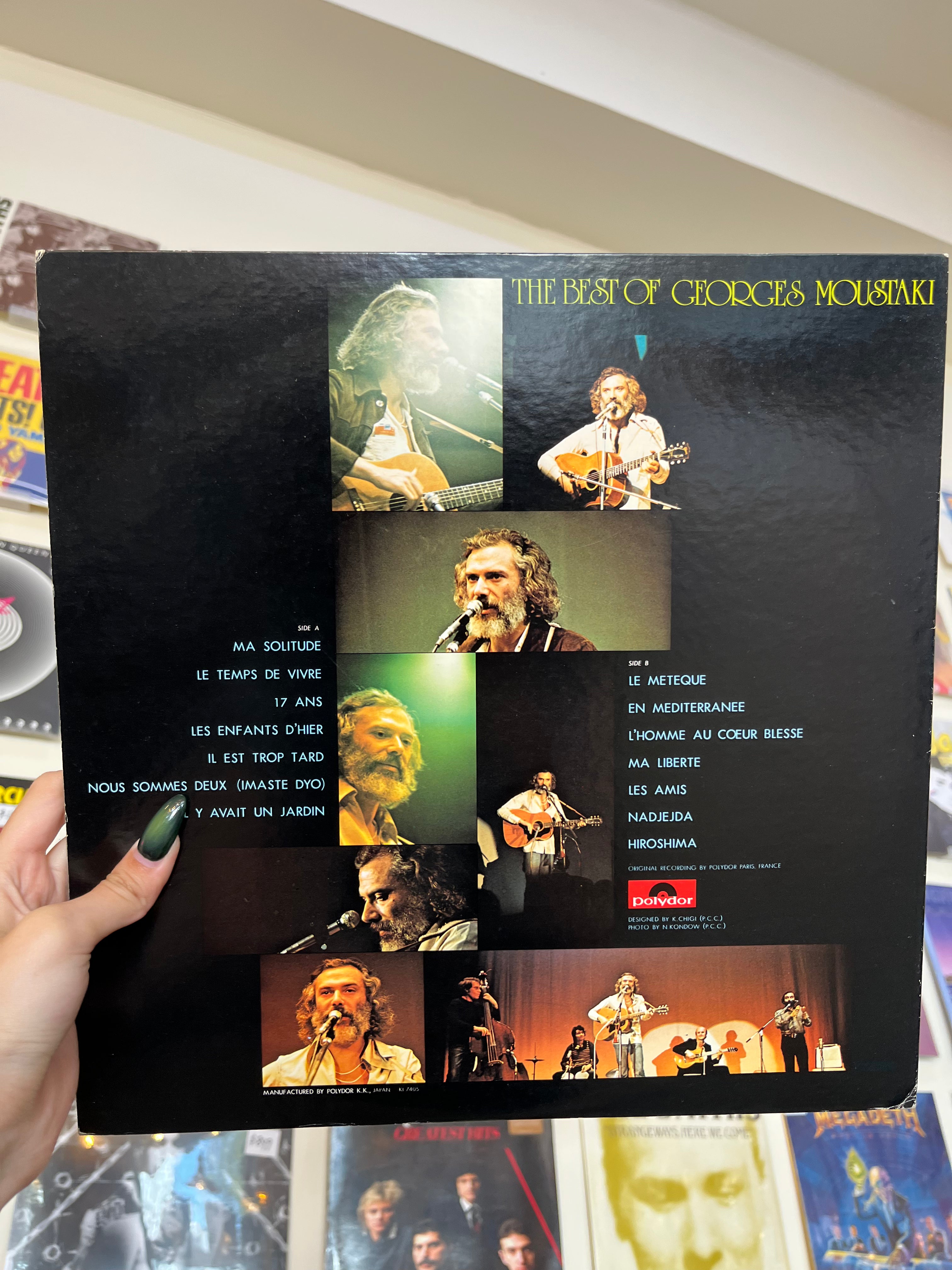Georges Moustaki – The Best of Georges Moustaki (JP -1974)
