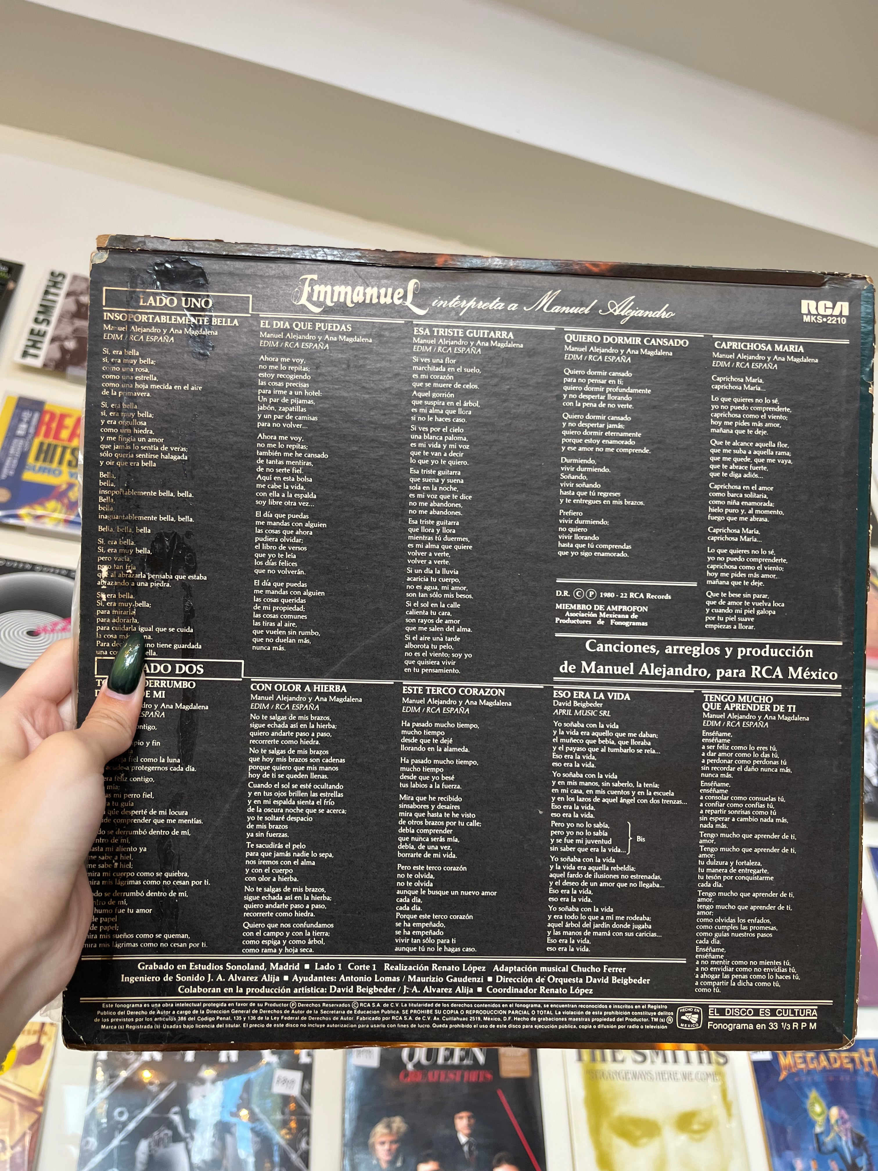 Emmanuel – Intimamente... (MX - 1980)