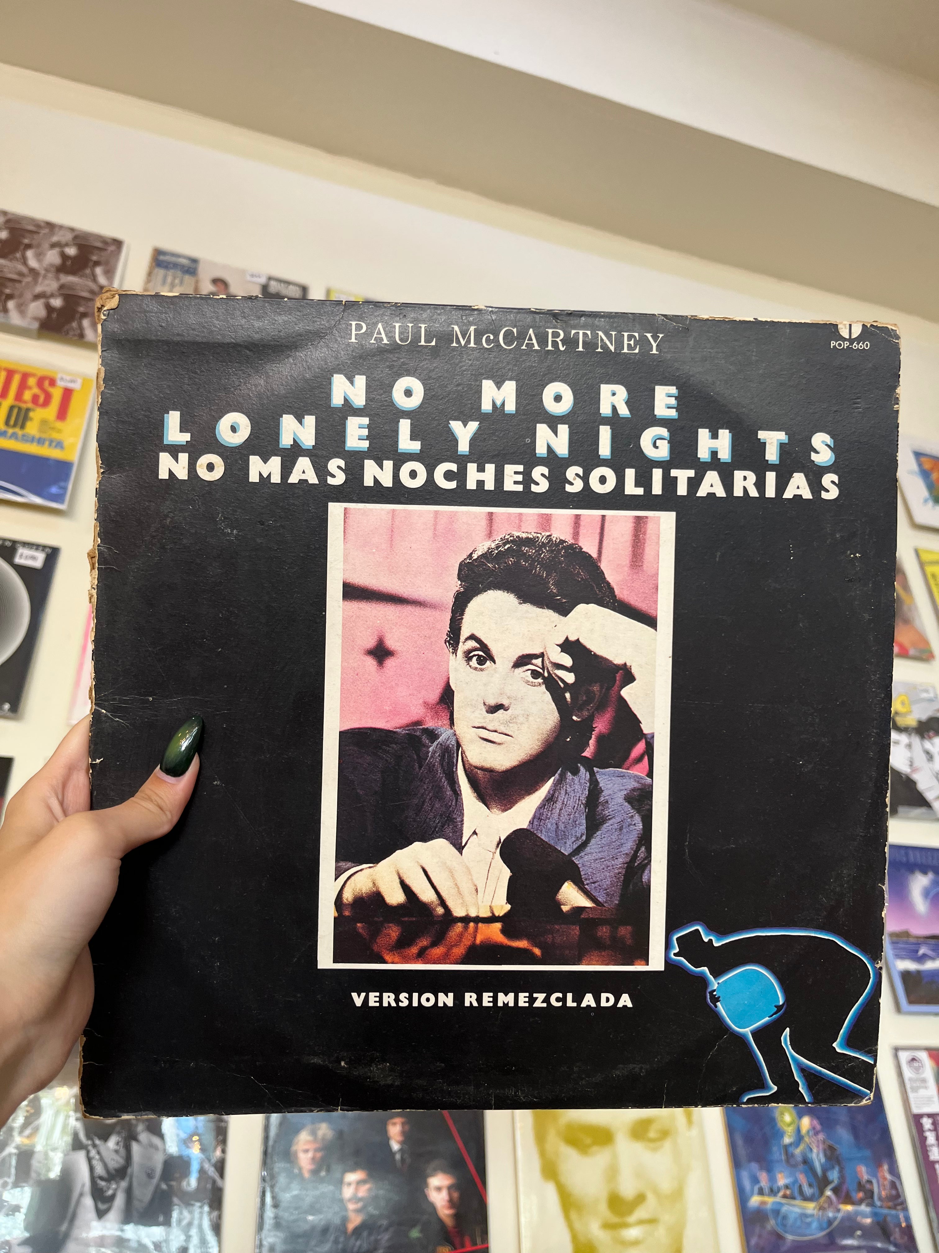 Paul McCartney – No More Lonely Nights = No Mas Noches Solitarias (MX-1984)