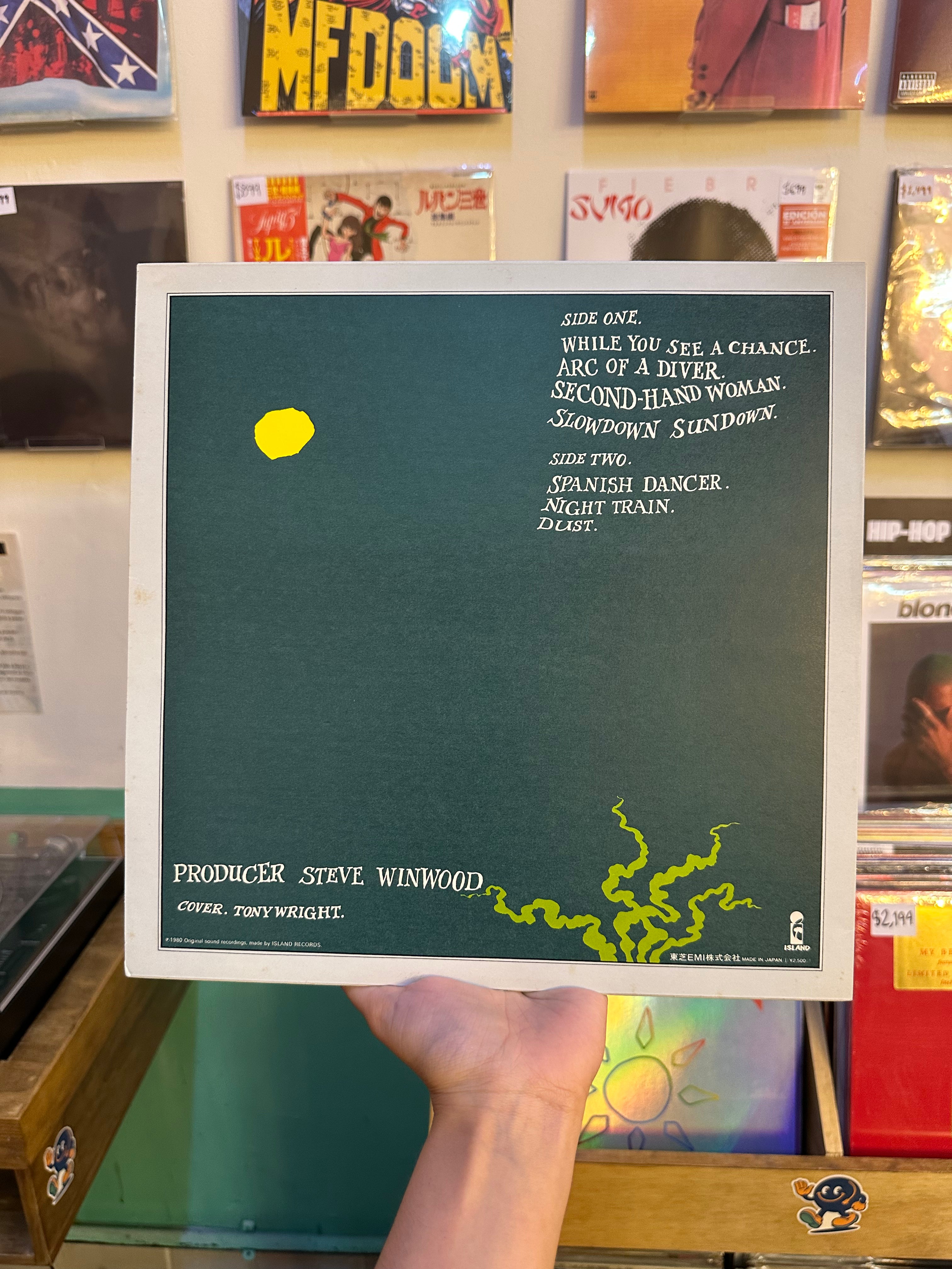 Steve Winwood – Arc Of A Diver (JPN-1981)