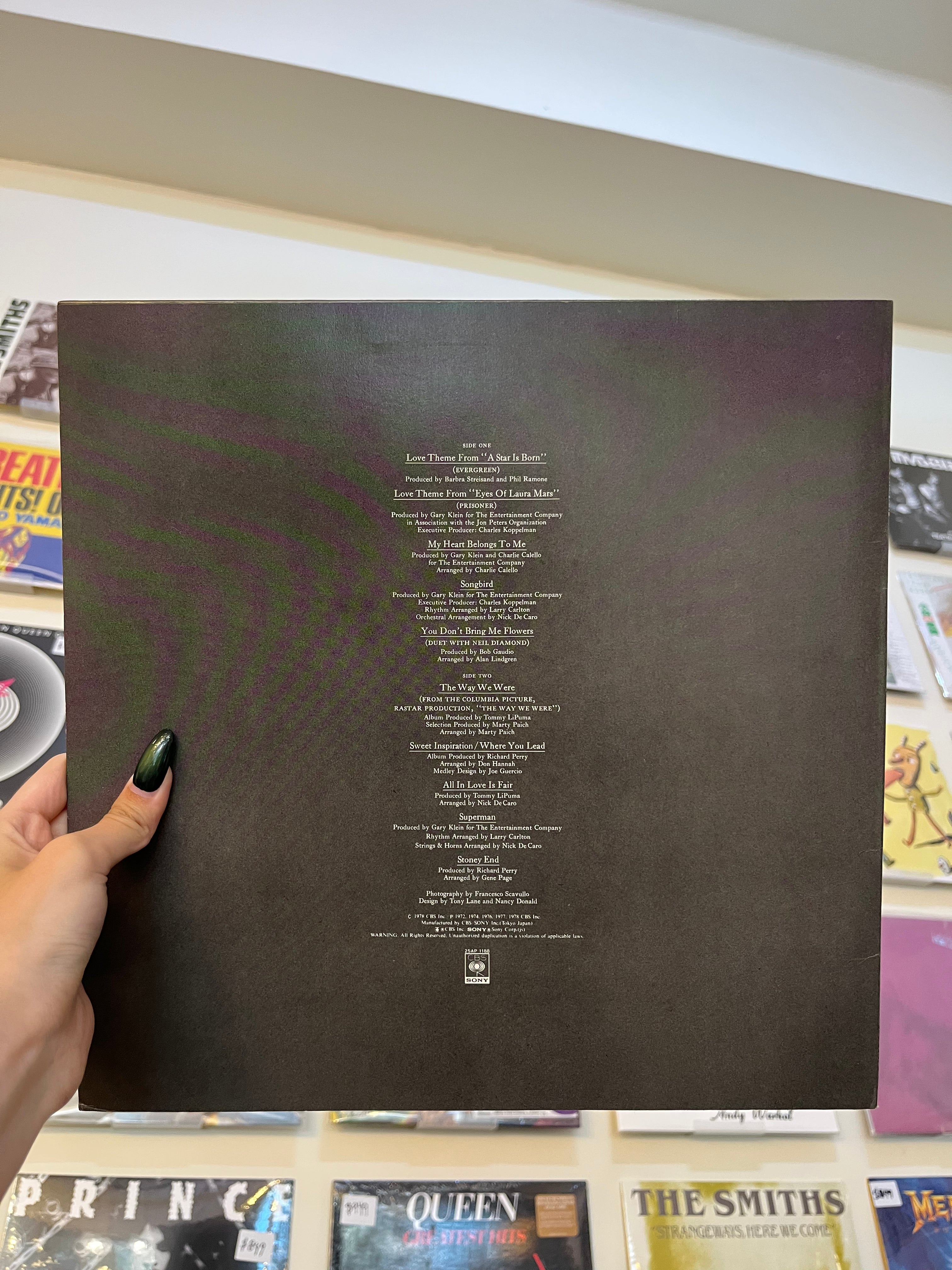 Barbra Streisand – Barbra Streisand's Greatest Hits - Volume 2 (JP-1978)