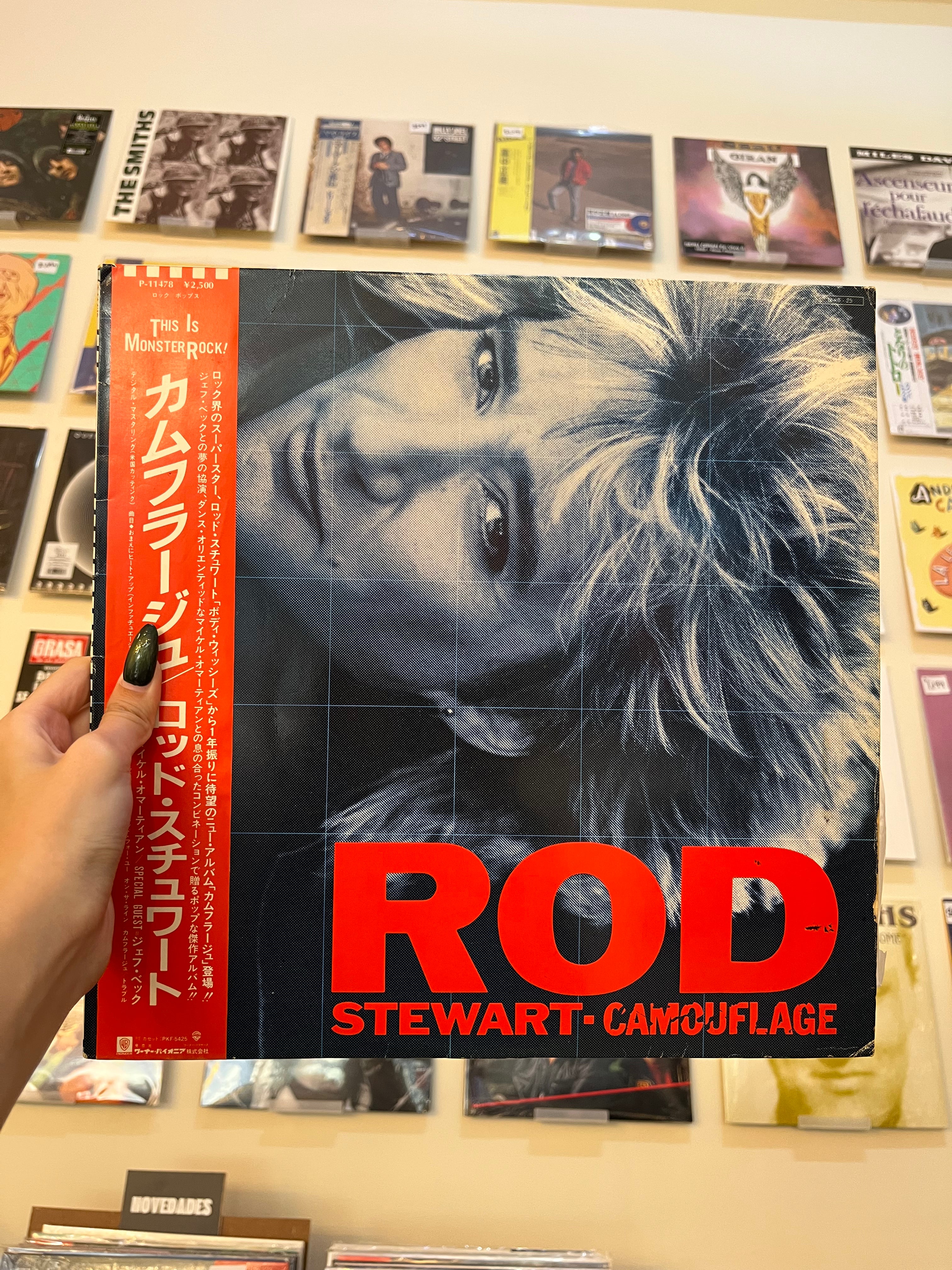 Rod Stewart – Camouflage (JP - 1984)