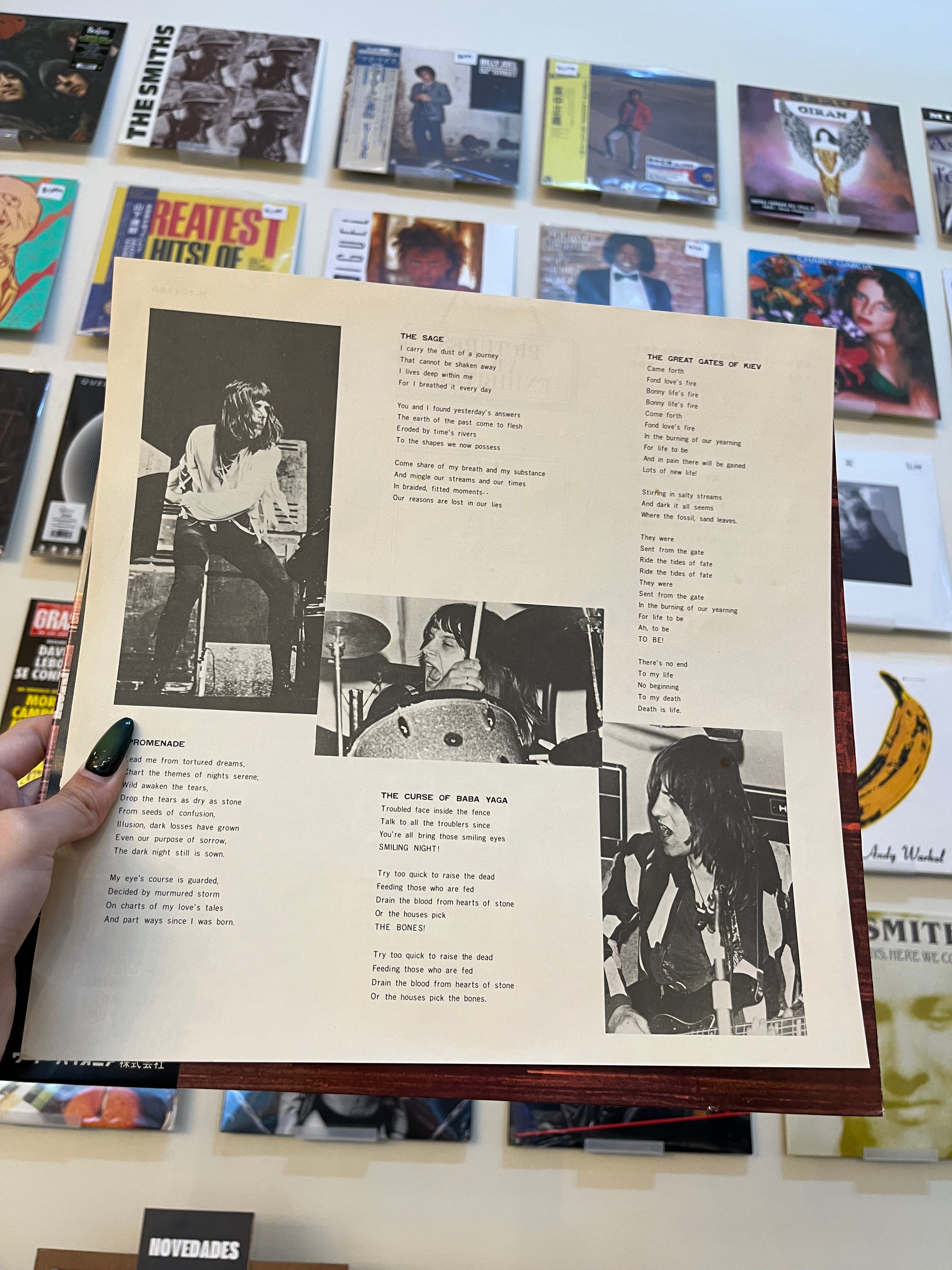 Emerson, Lake & Palmer – Pictures At An Exhibition (JP - 1971)