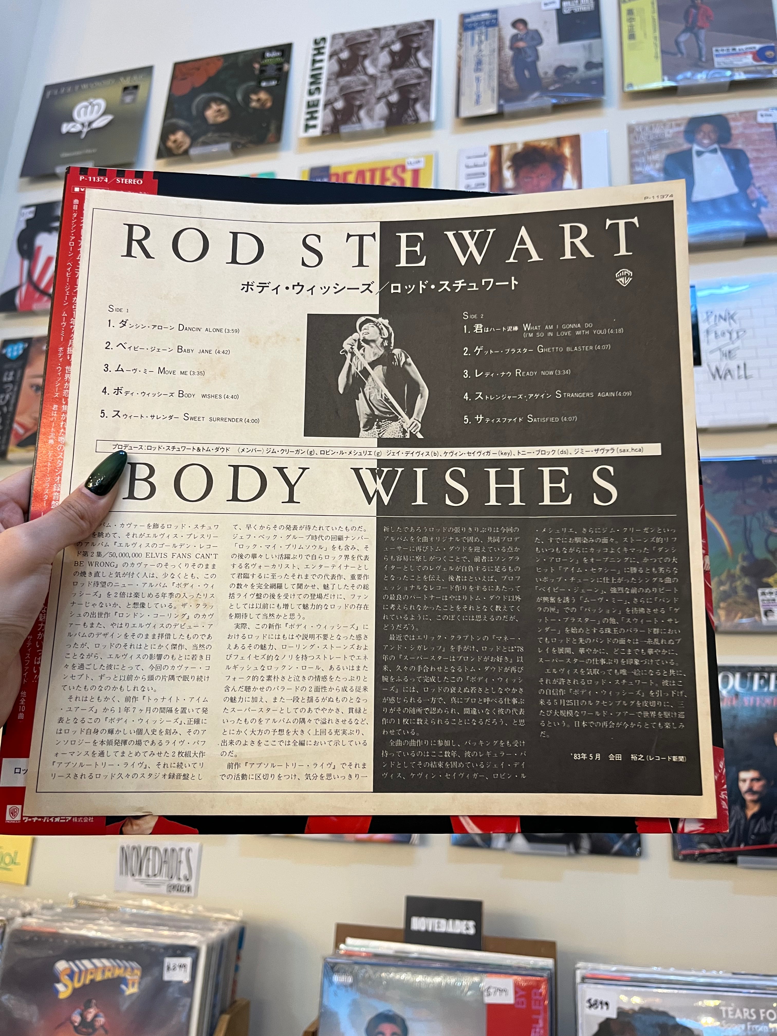 Rod Stewart – Body Wishes (JP - 1983)