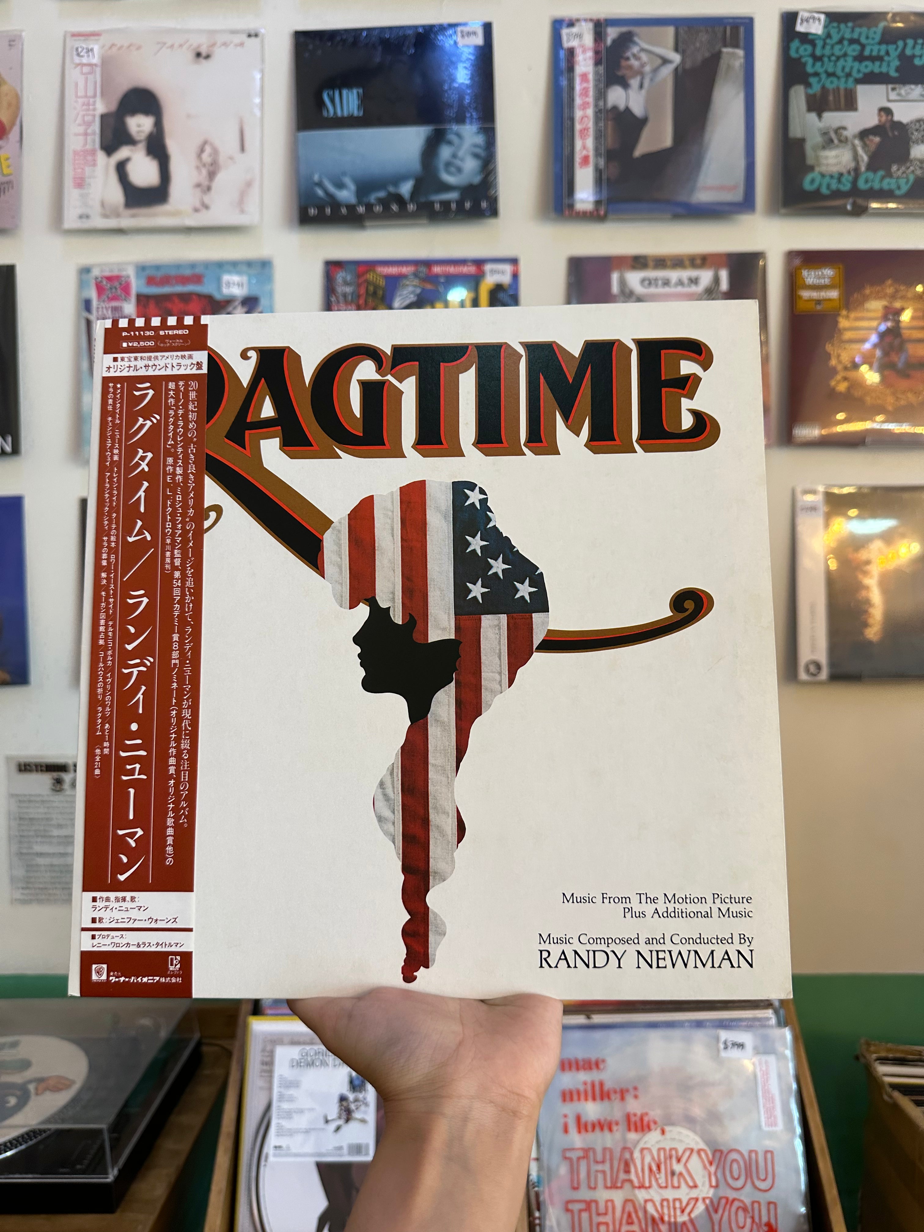 Randy Newman – Ragtime (Music From The Motion Picture Plus Additional Music) (JPN-1982)