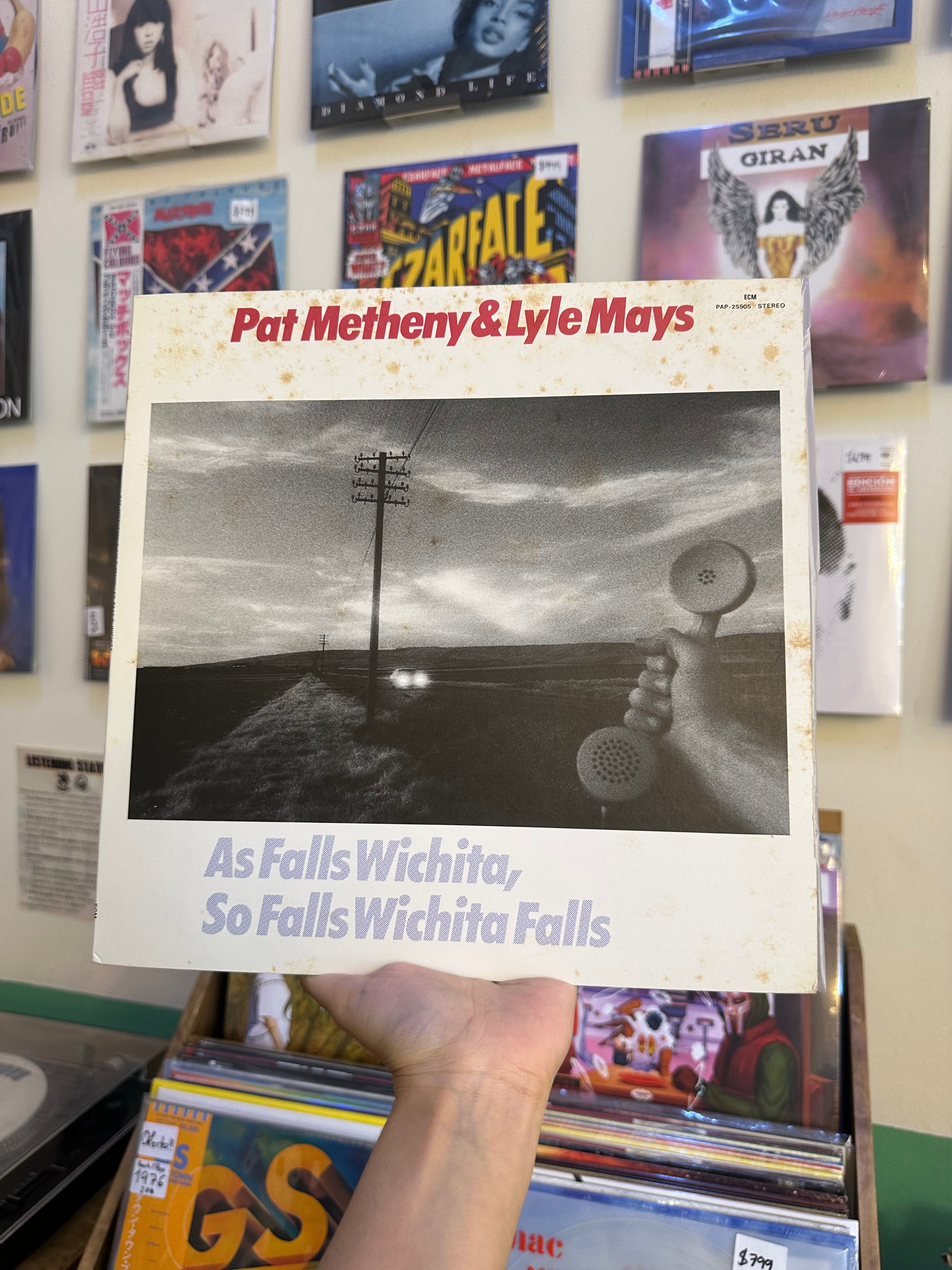 Pat Metheny & Lyle Mays – As Falls Wichita, So Falls Wichita Falls (JPN-1981)