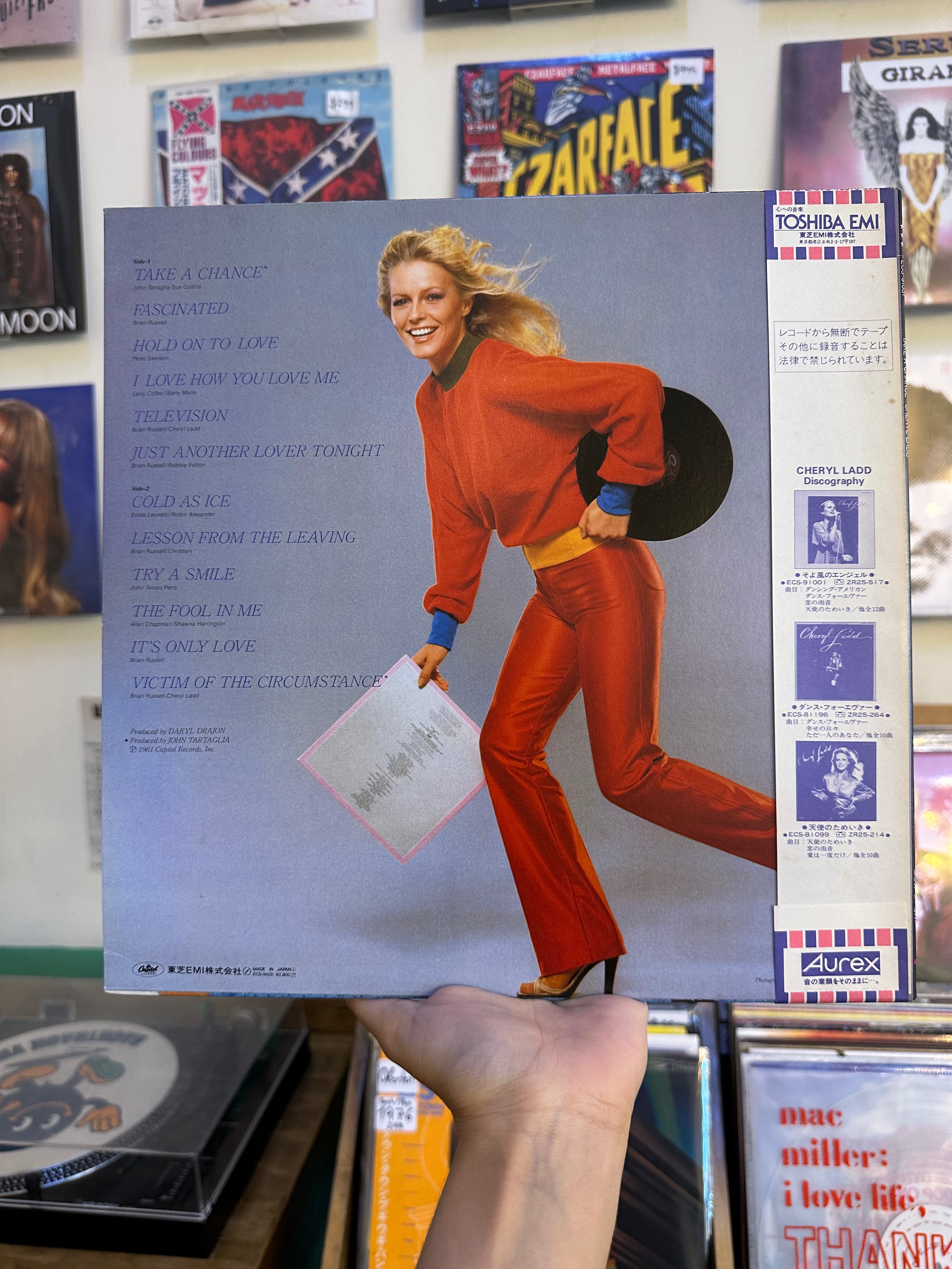 Cheryl Ladd – Take A Chance (JPN-1981)