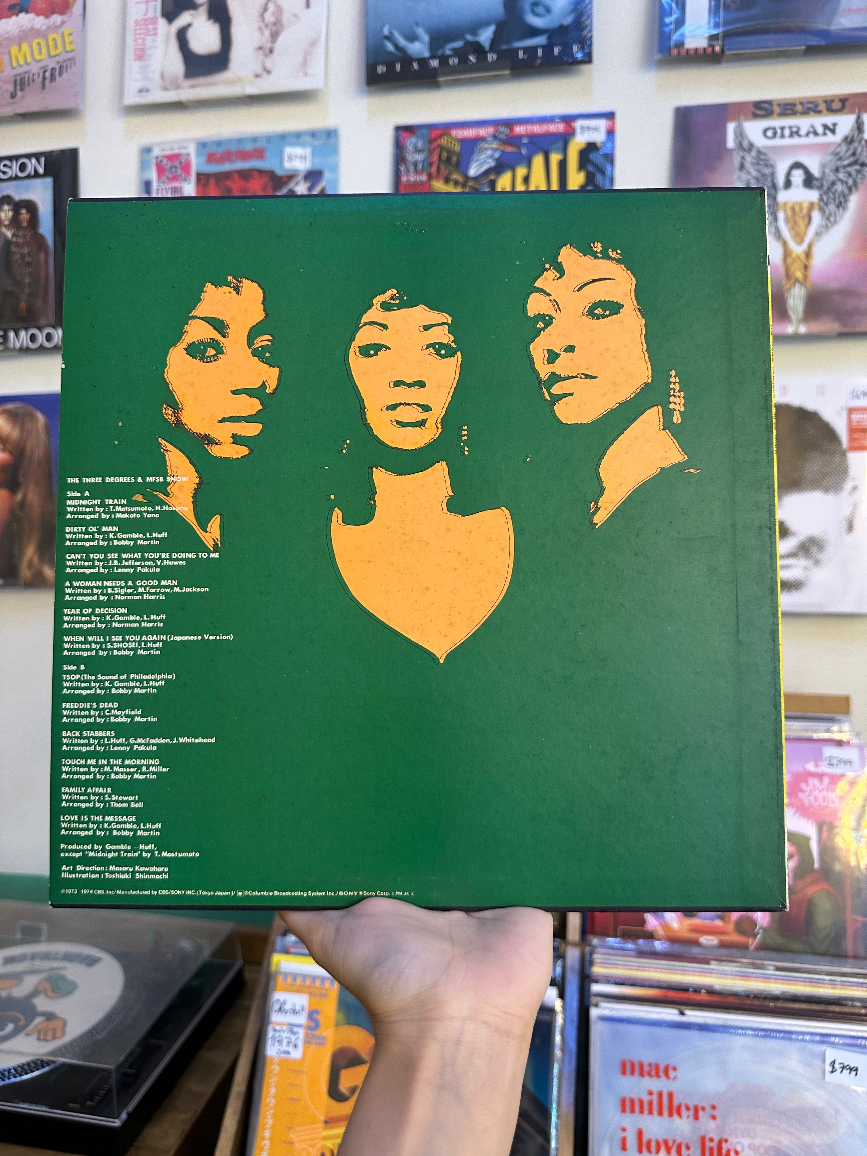 The Three Degrees & MFSB – The Three Degrees & MFSB Show (JPN-1974)