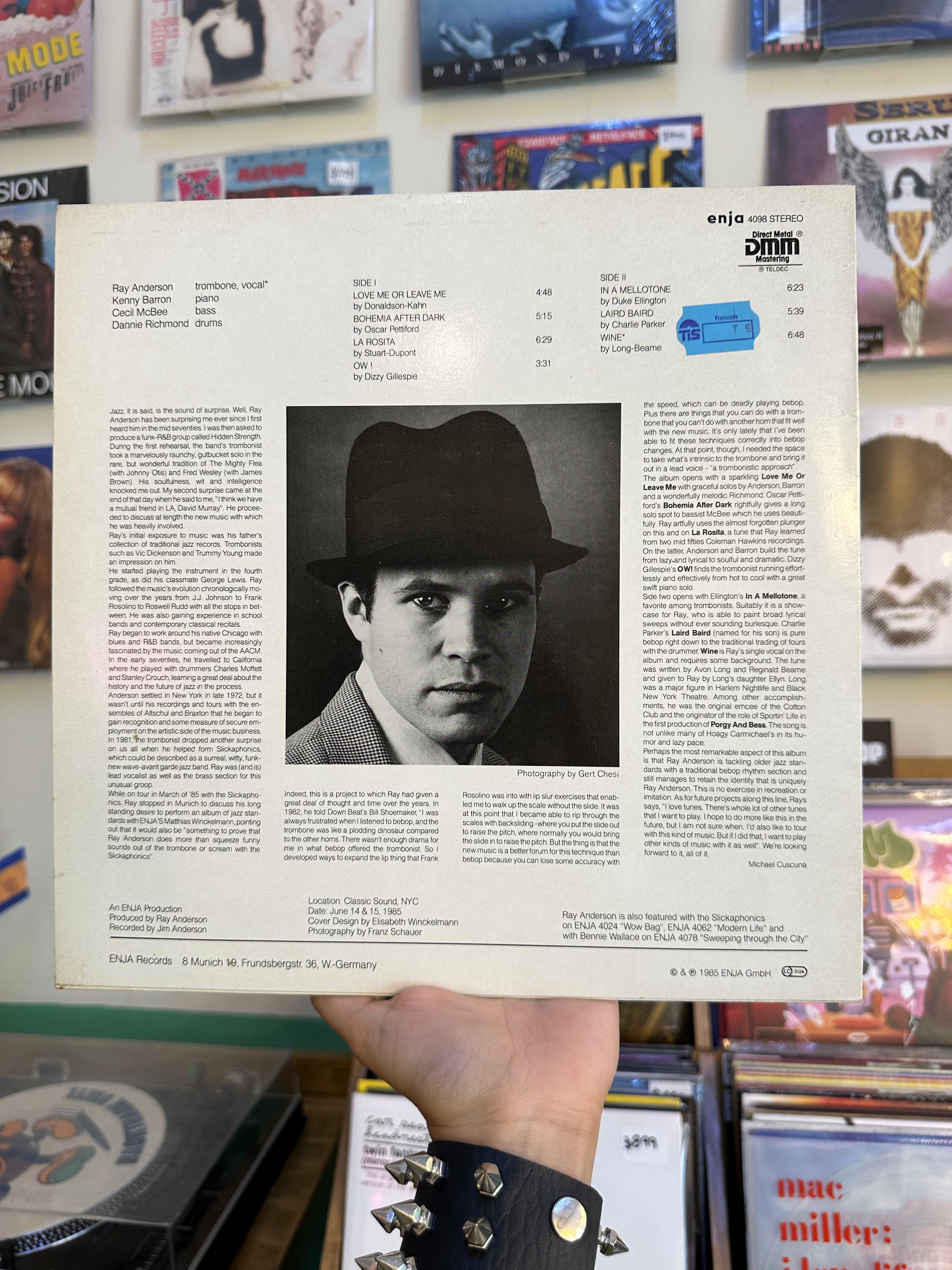 Ray Anderson – Old Bottles - New Wine (DE-1985)