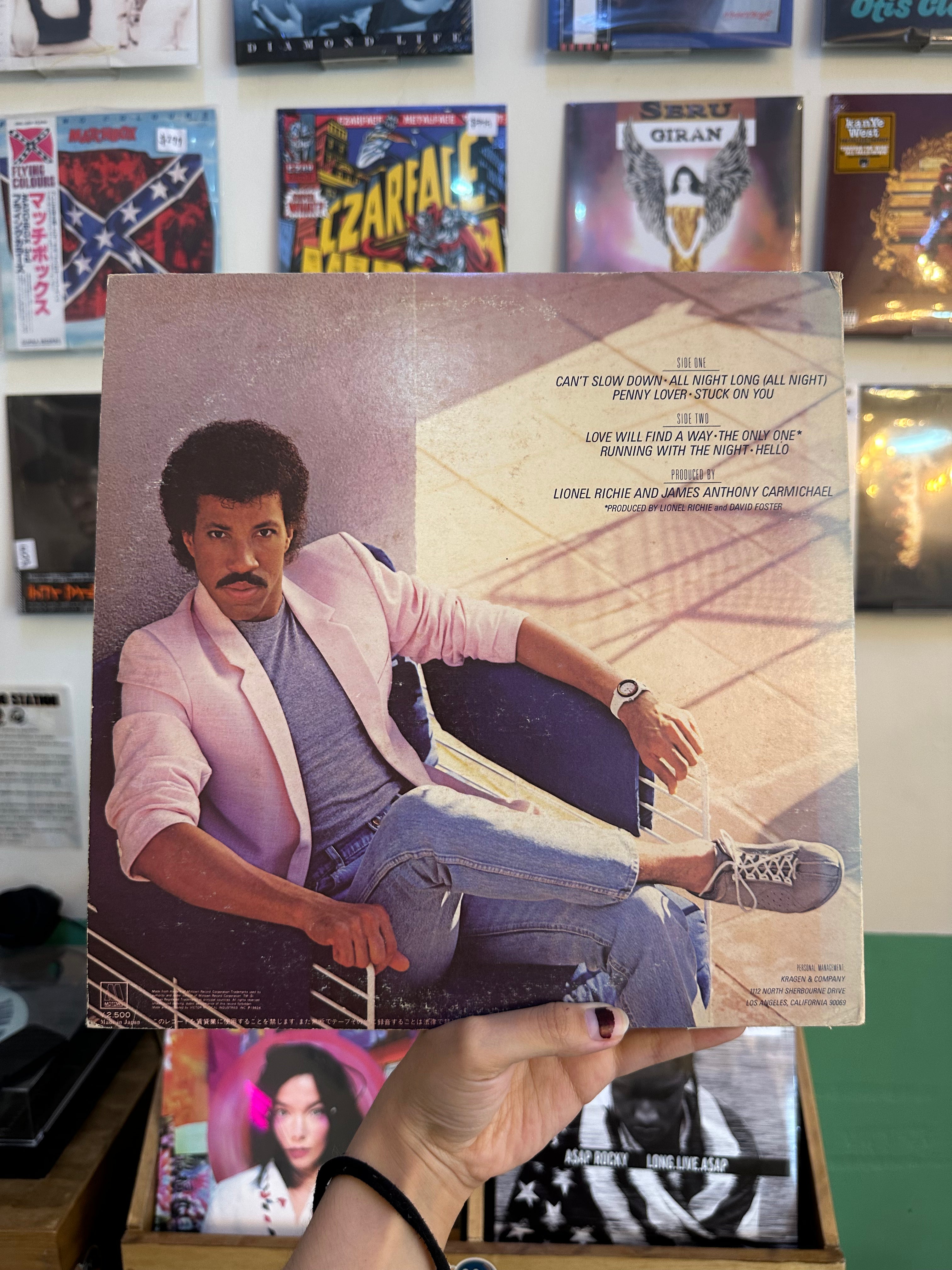 Lionel Richie – Can't Slow Down (JPN-1983)