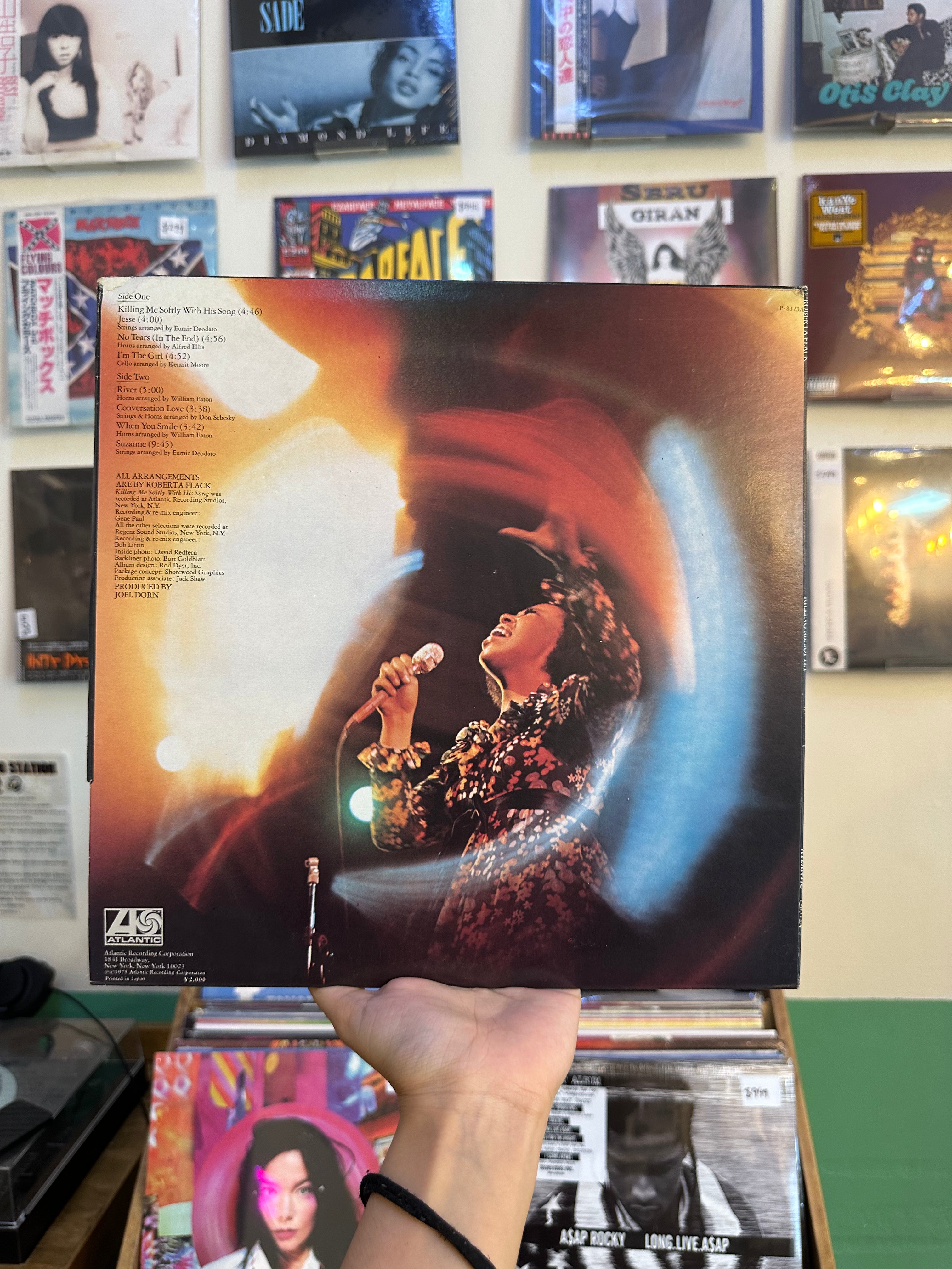 Roberta Flack – Killing Me Softly (JPN-1973)