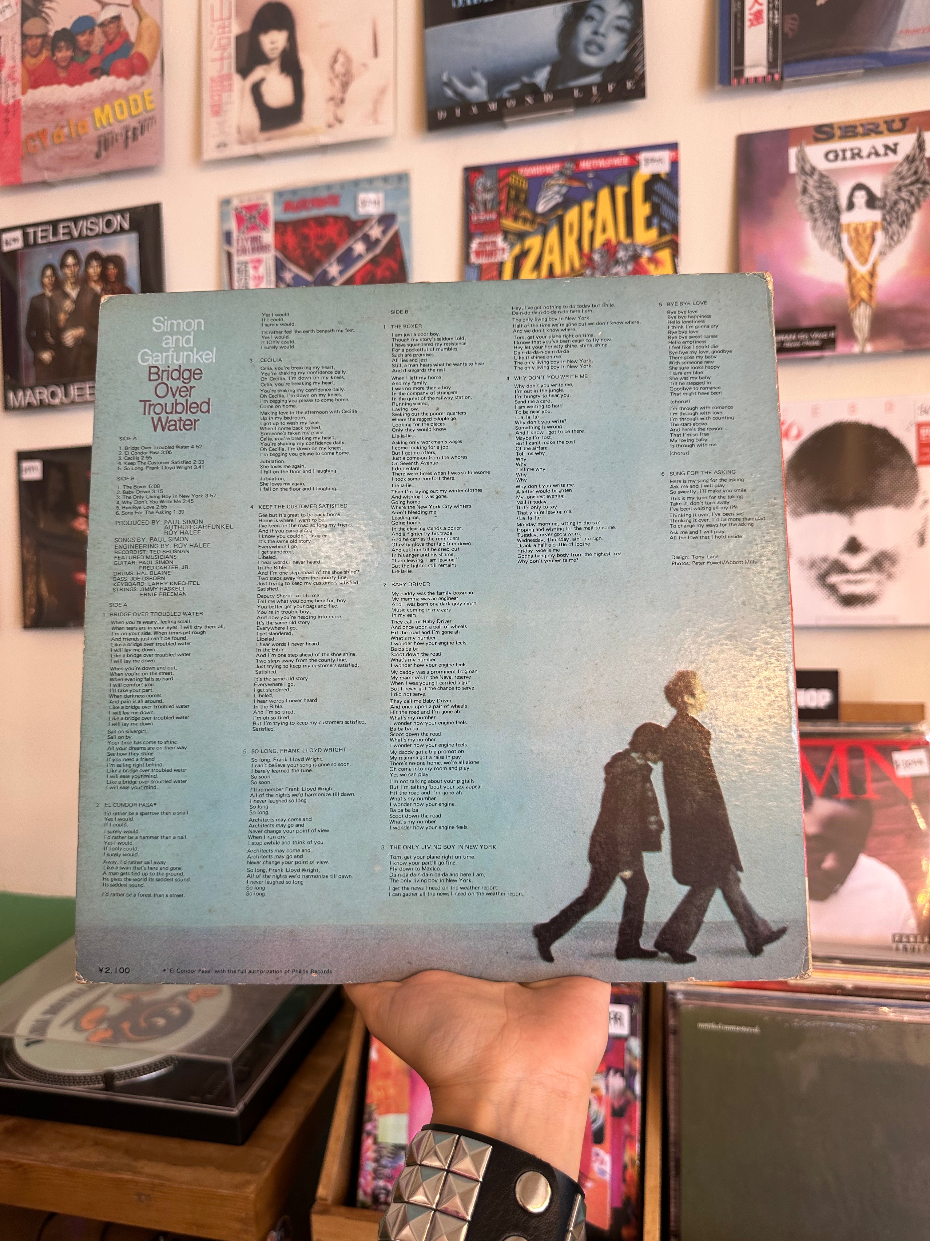 Simon And Garfunkel – Bridge Over Troubled Water (JPN-1970)