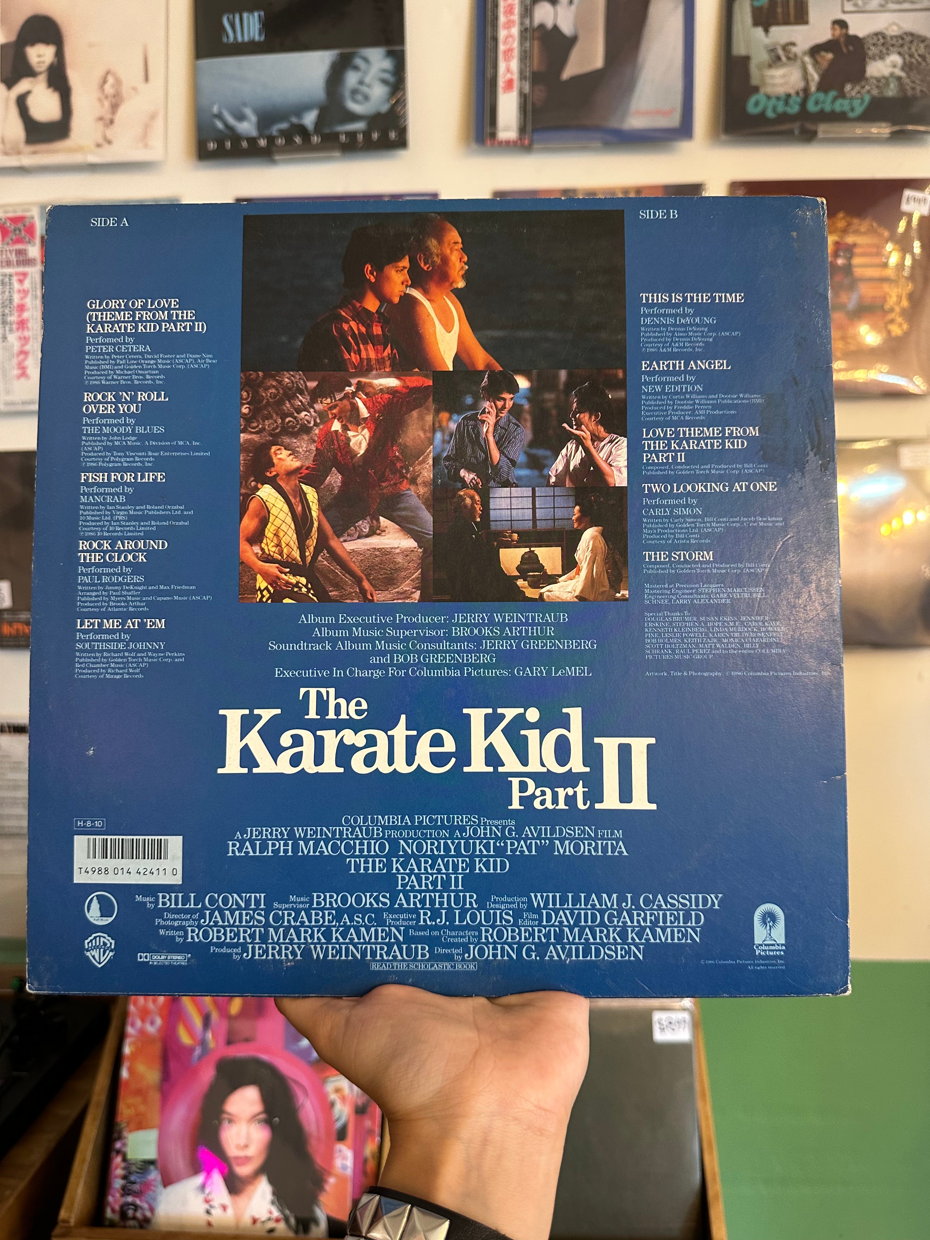 Various – The Karate Kid Part II (Original Motion Picture Soundtrack) (JPN-1986)