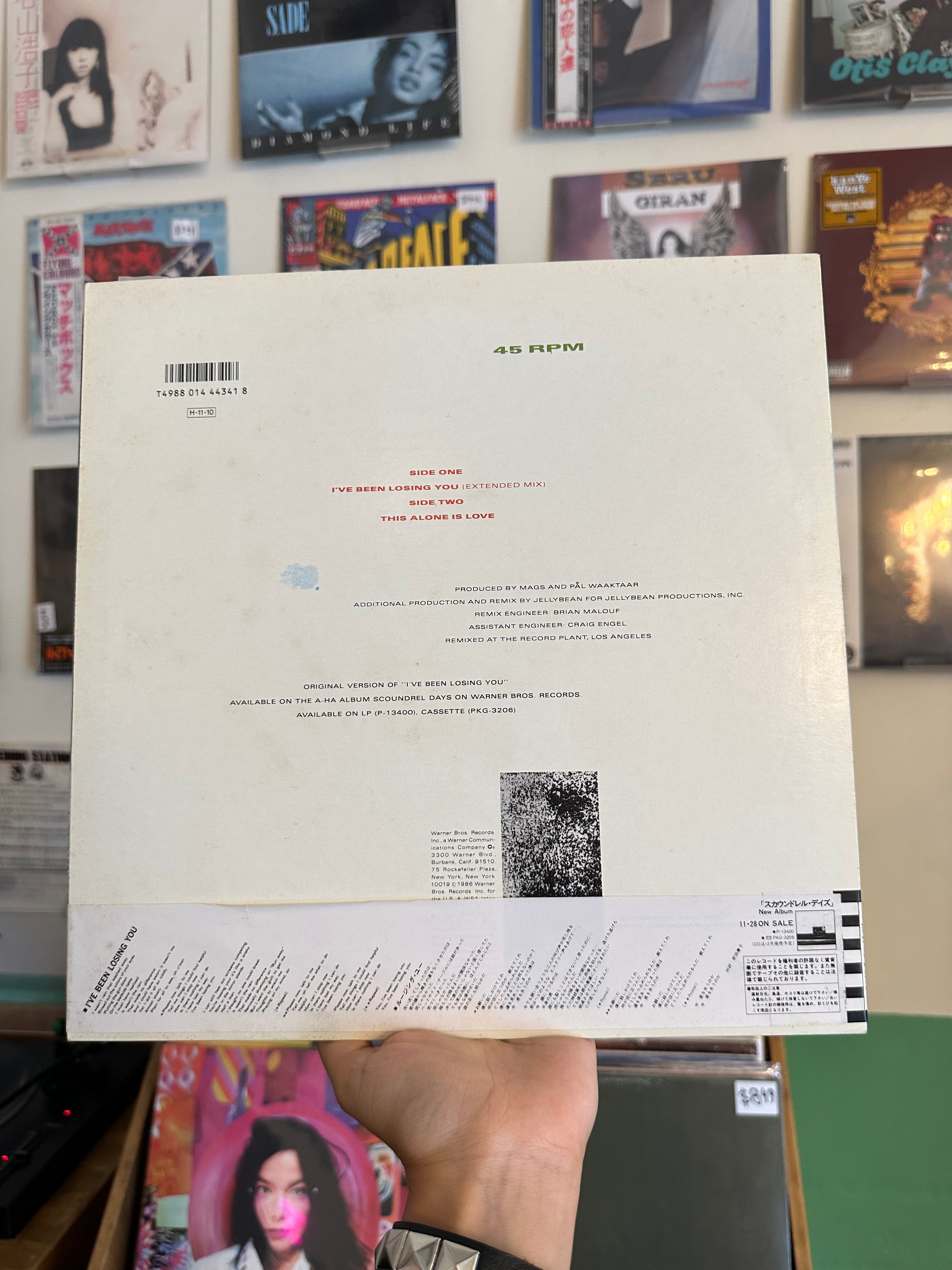 a-ha – I've Been Losing You (JPN-1986)