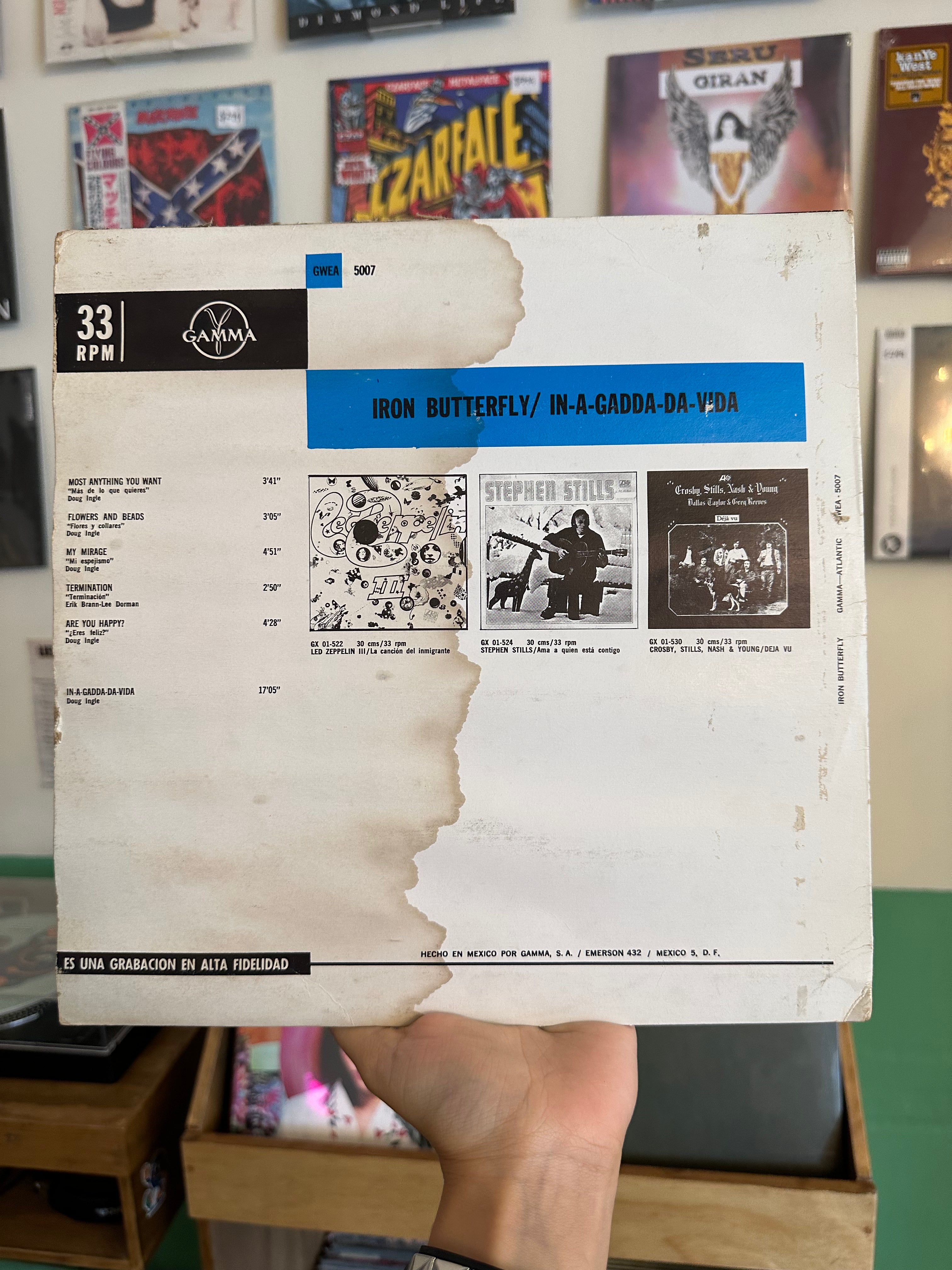Iron Butterfly – In-A-Gadda-Da-Vida (MX-1968)