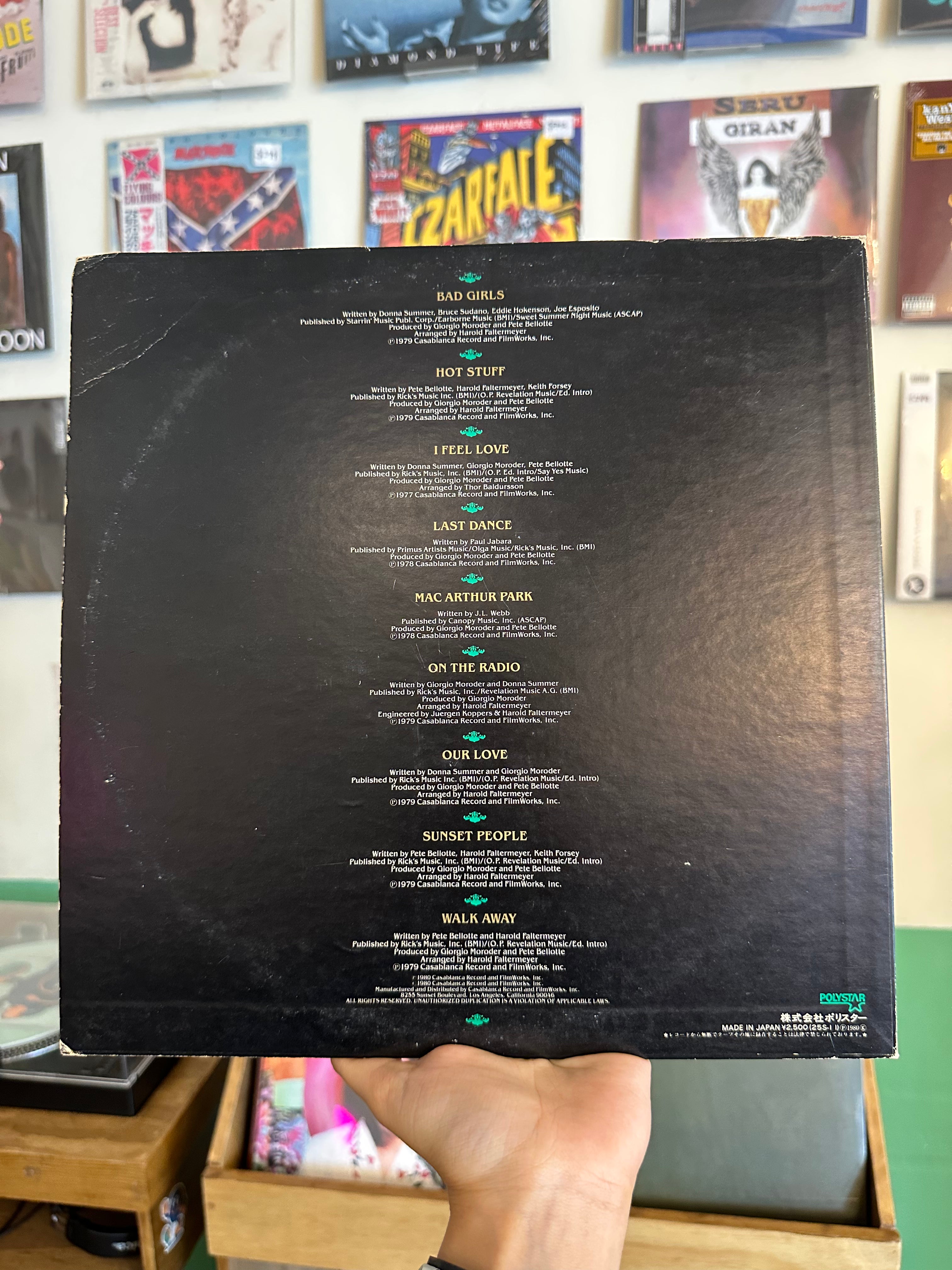 Donna Summer – Walk Away Collector's Edition (The Best Of 1977-1980) (JPN-1980)