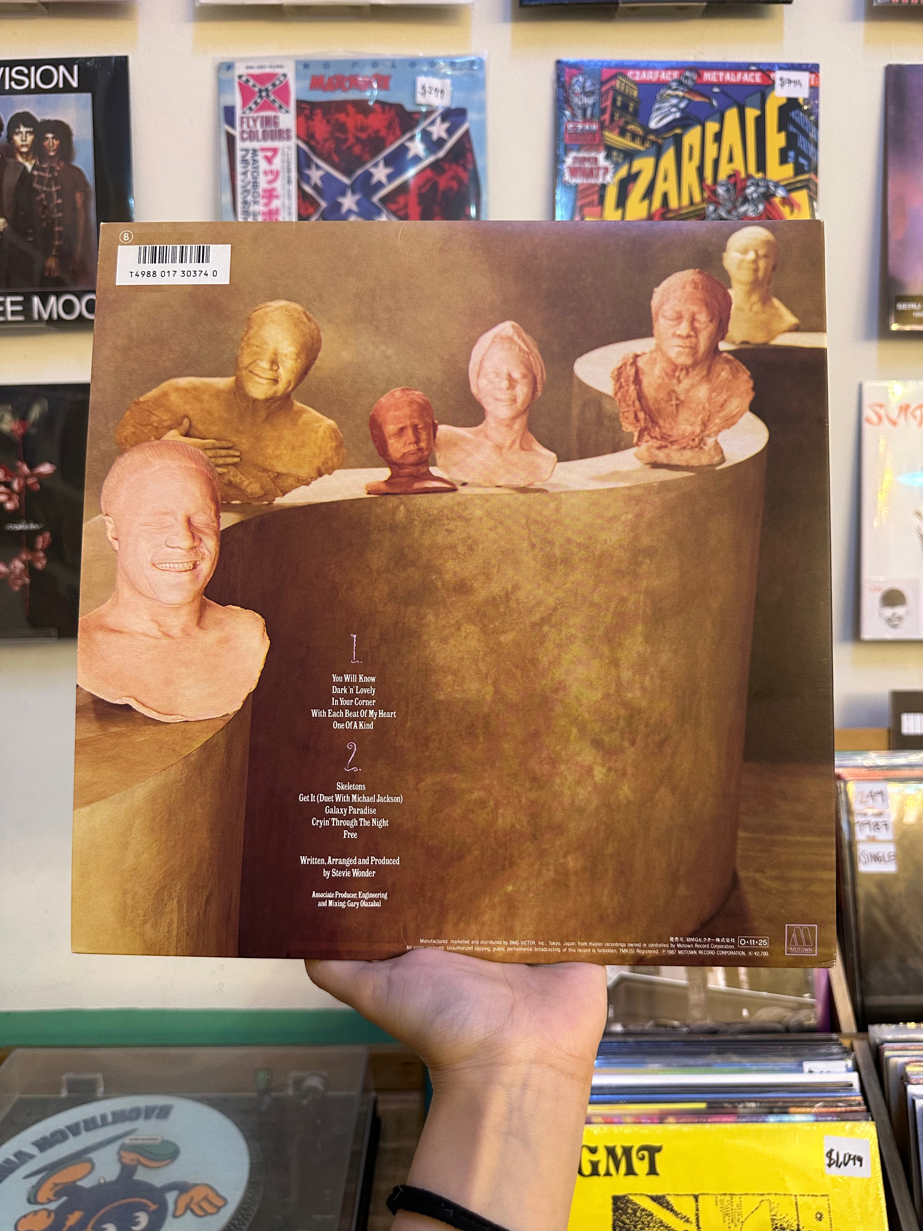 Stevie Wonder – Characters (JPN-1987)
