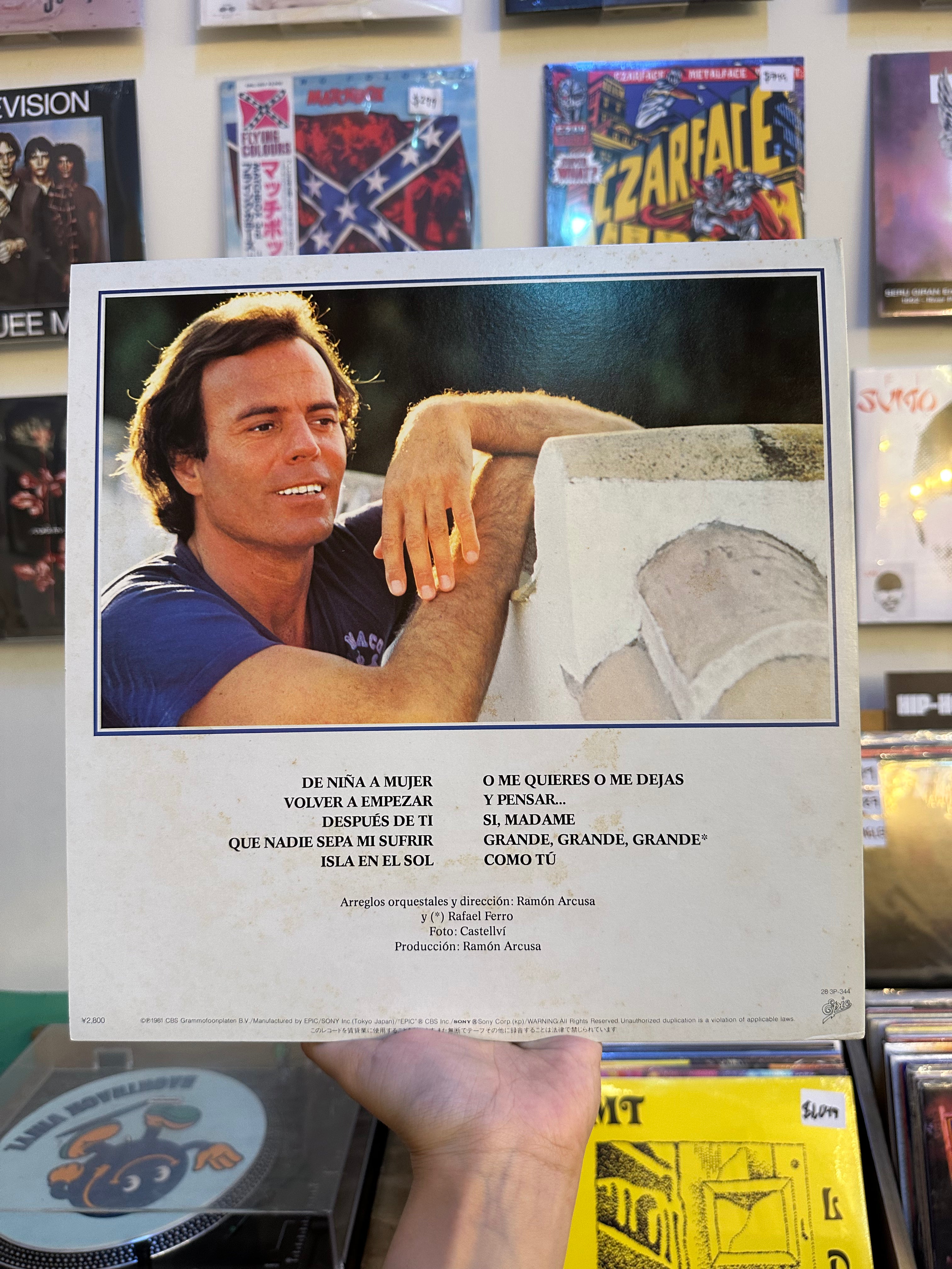 Julio Iglesias – De Niña A Mujer (JPN-1981)