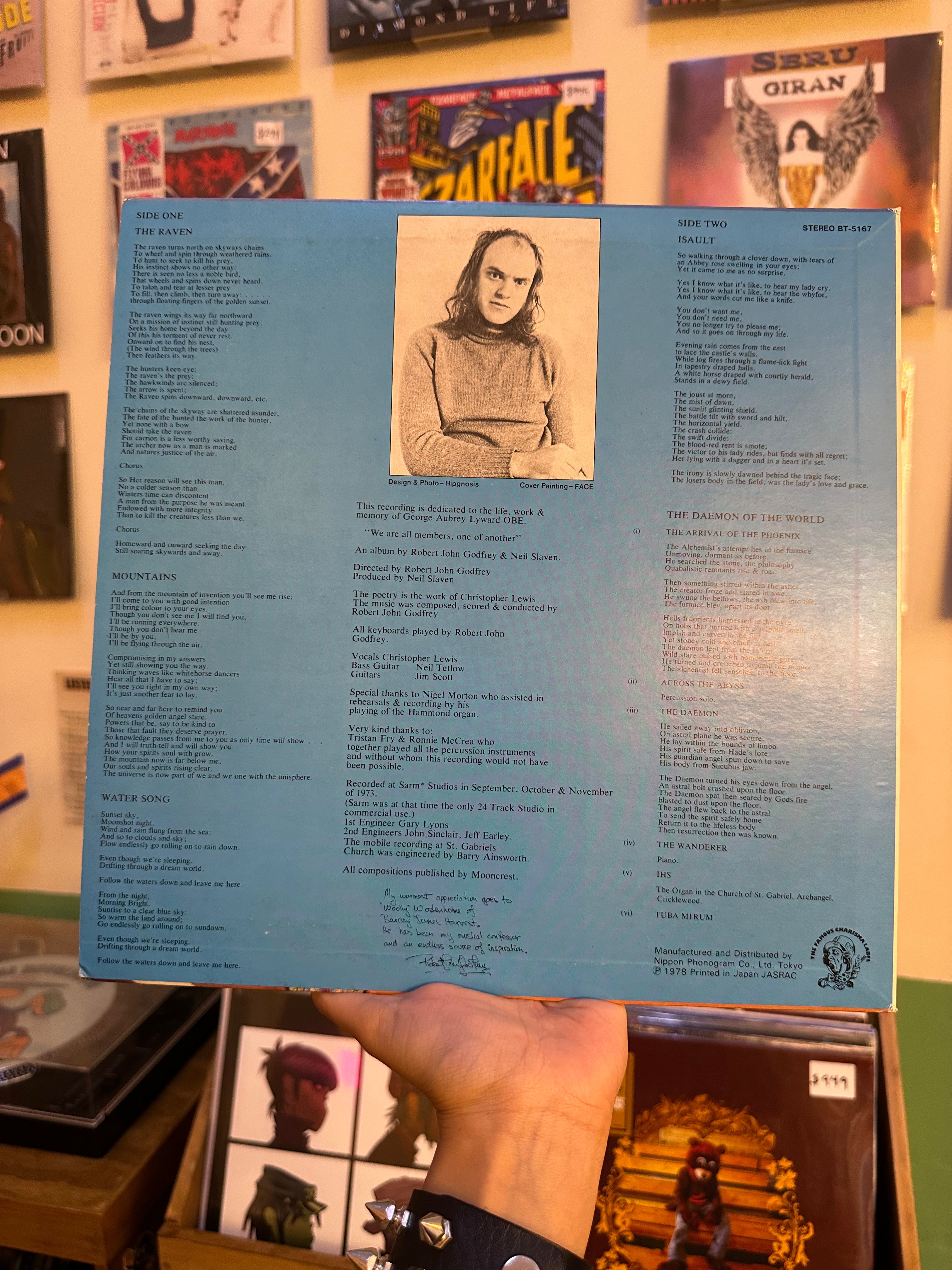 Robert John Godfrey – Fall Of Hyperion (JPN-1978)