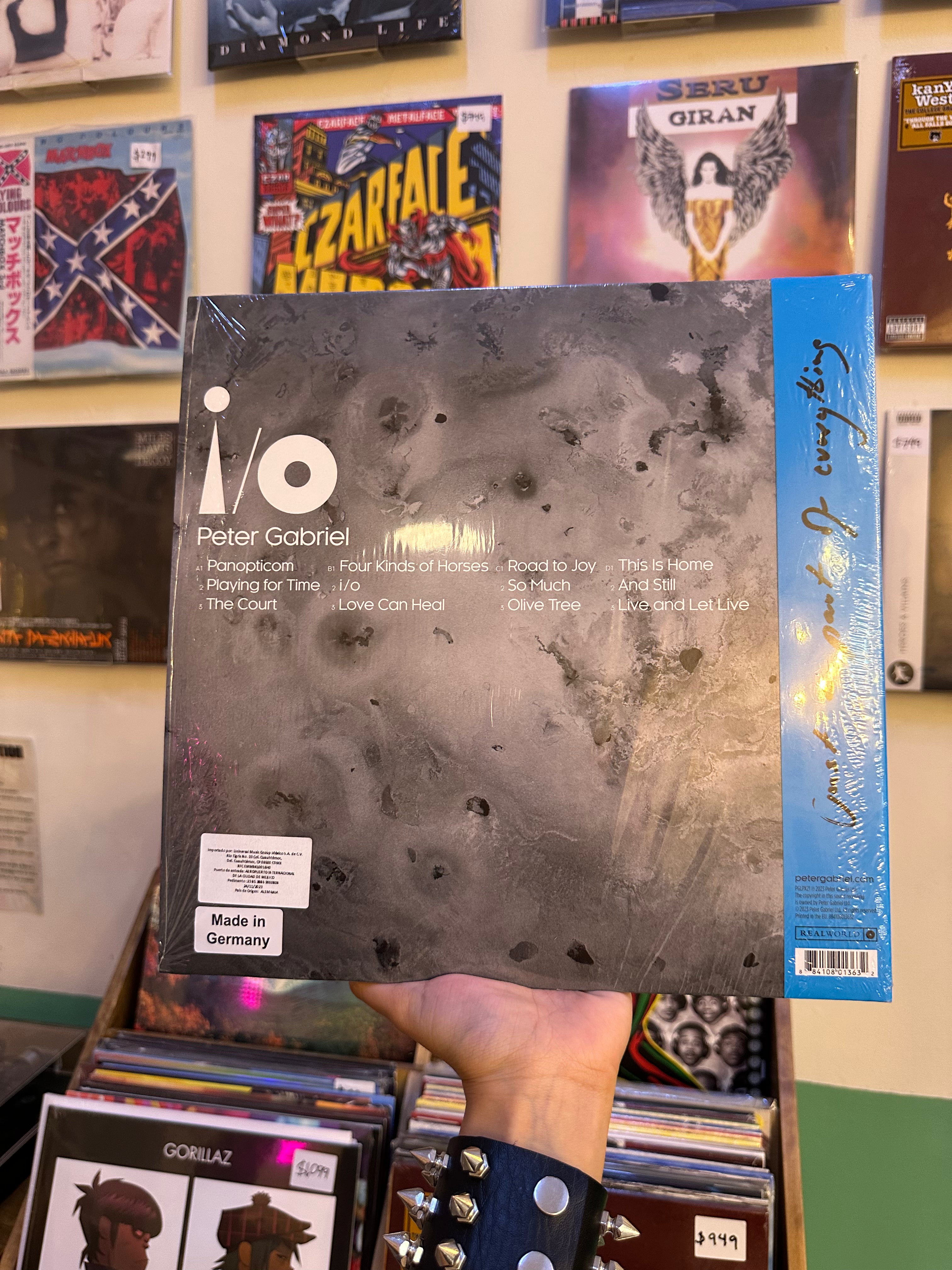 Peter Gabriel – I/O (Dark-Side Mixes) (EU-2023)