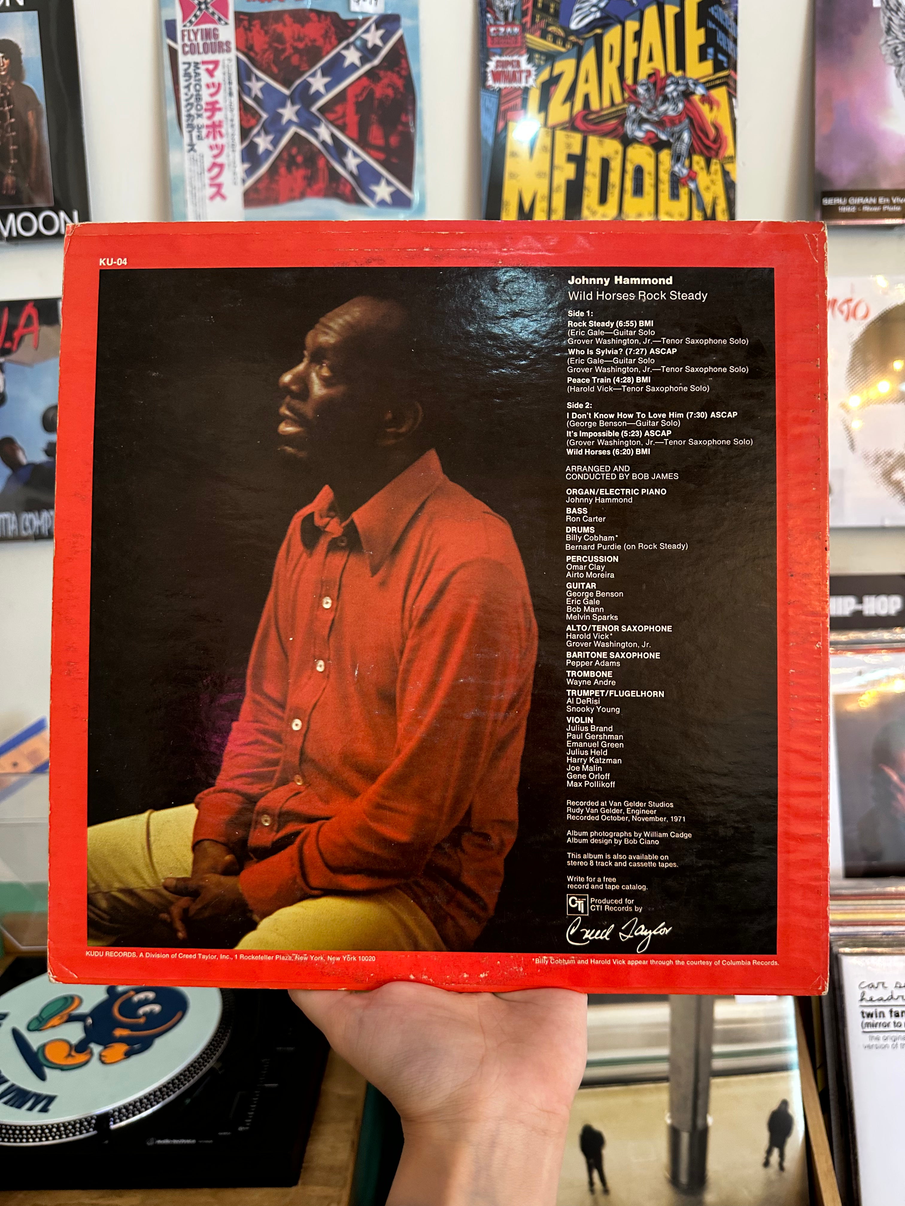Johnny Hammond – Wild Horses Rock Steady (USA-1972)