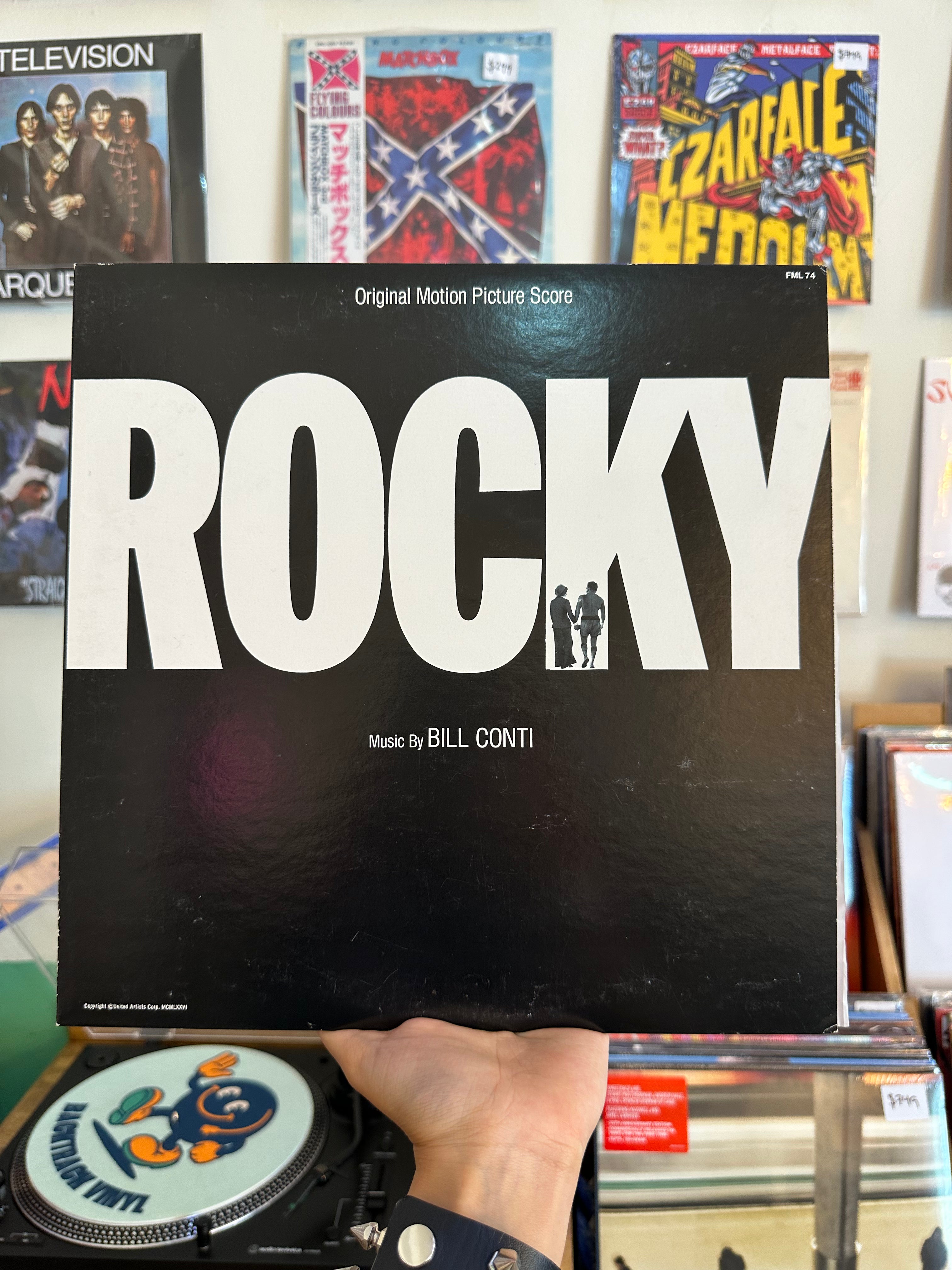 Bill Conti – Rocky - Original Motion Picture Score (JPN-1977)