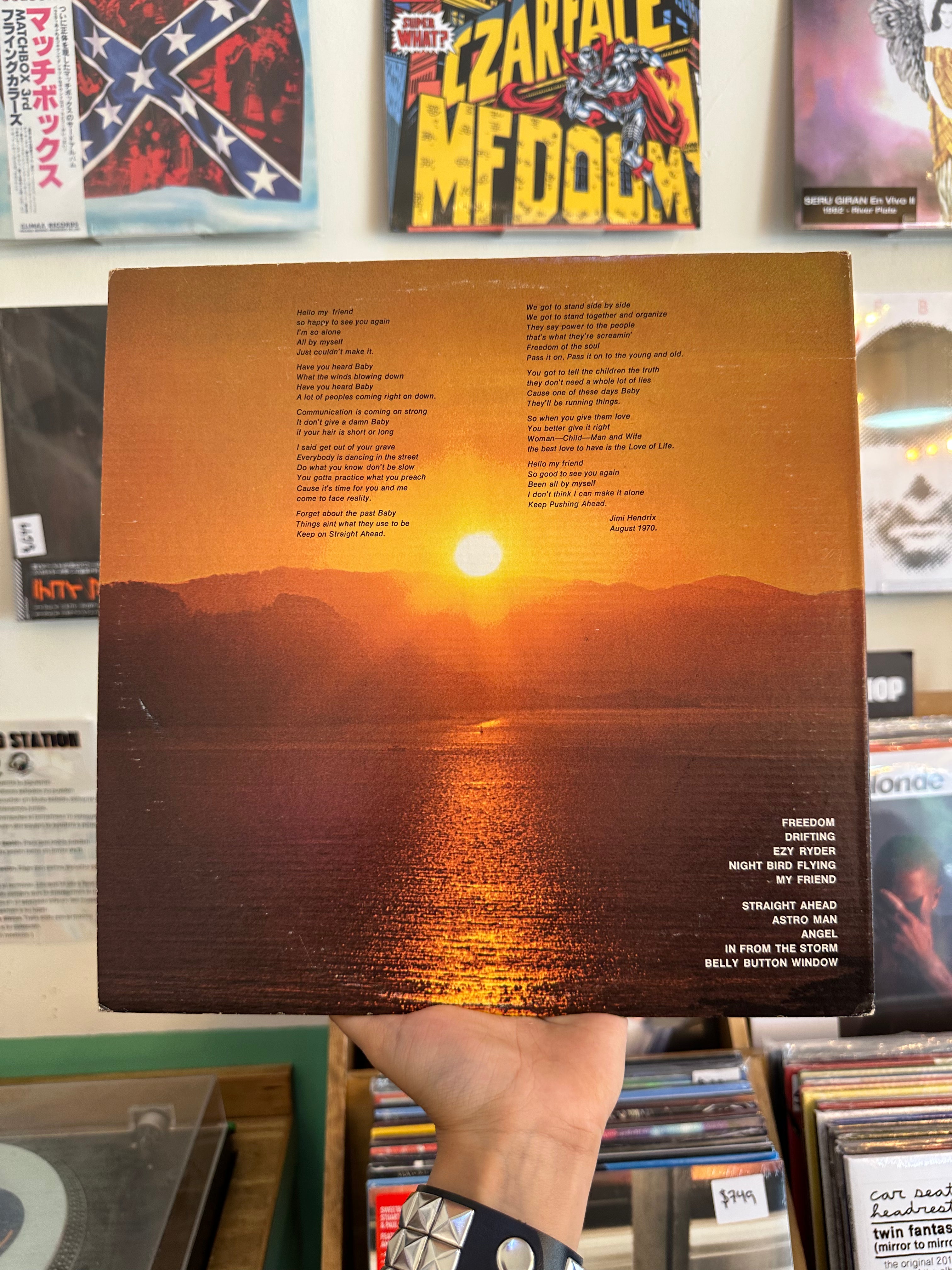 Jimi Hendrix – The Cry Of Love (USA-1971)