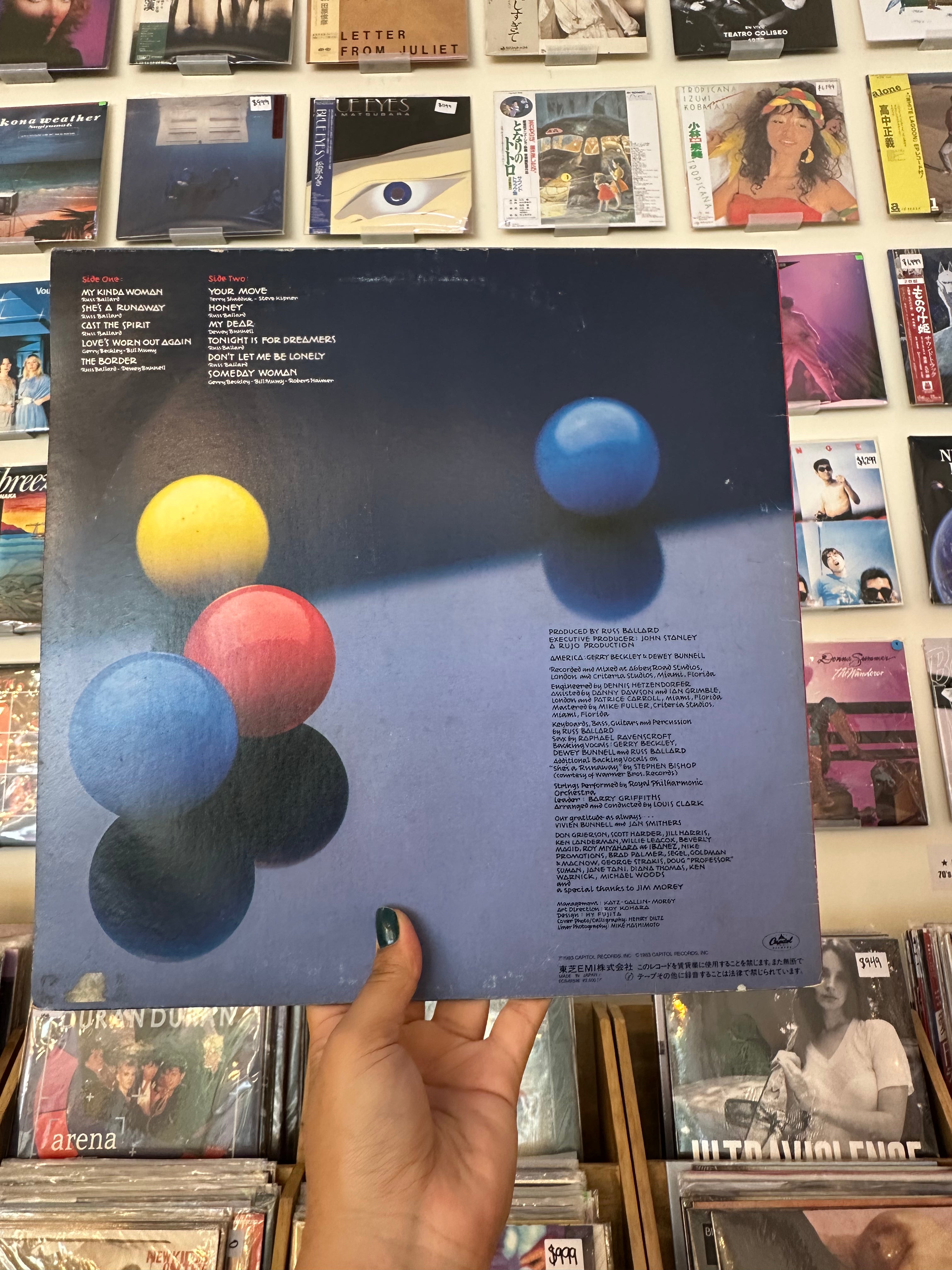 America – Your Move (JPN-1983)