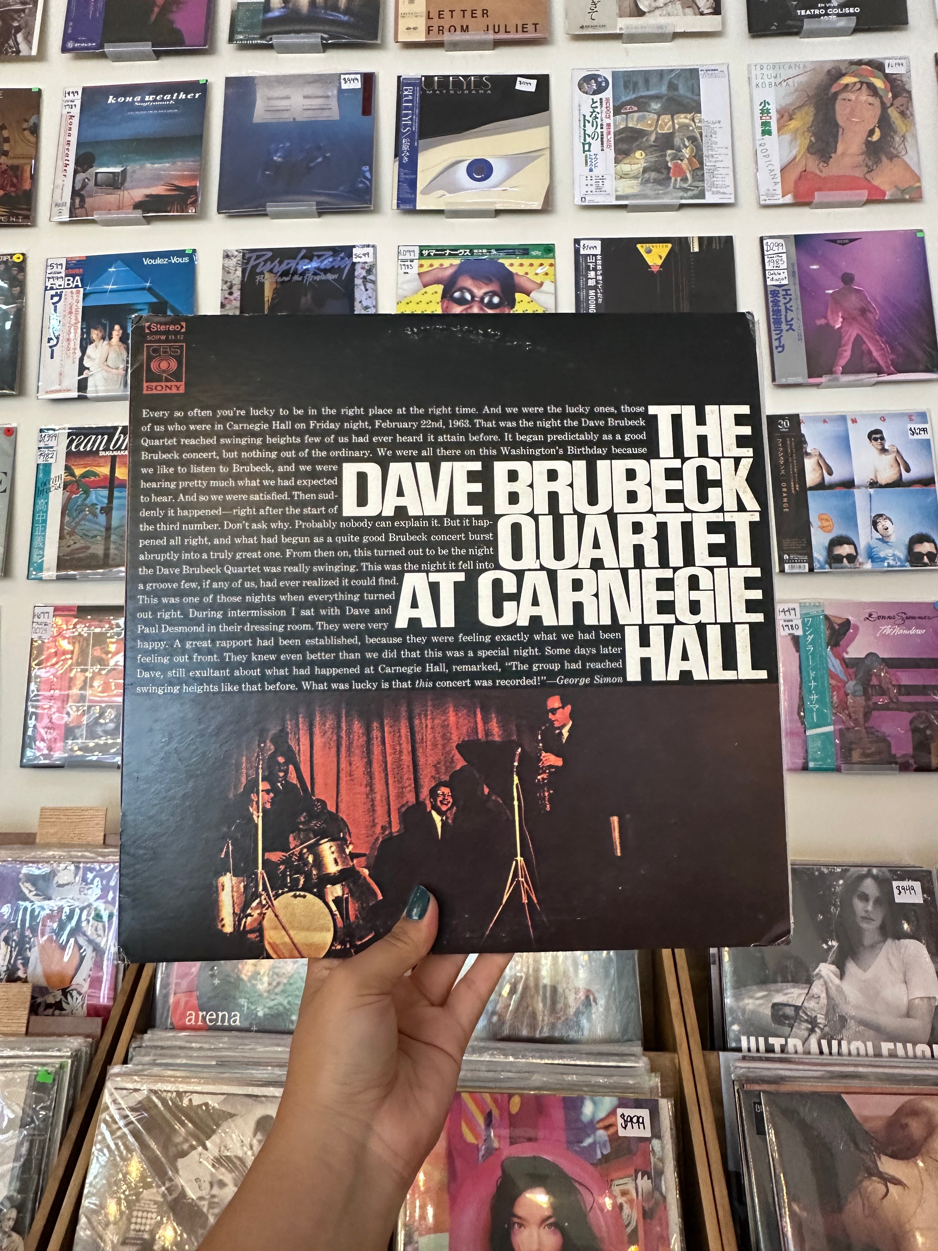 The Dave Brubeck Quartet – At Carnegie Hall