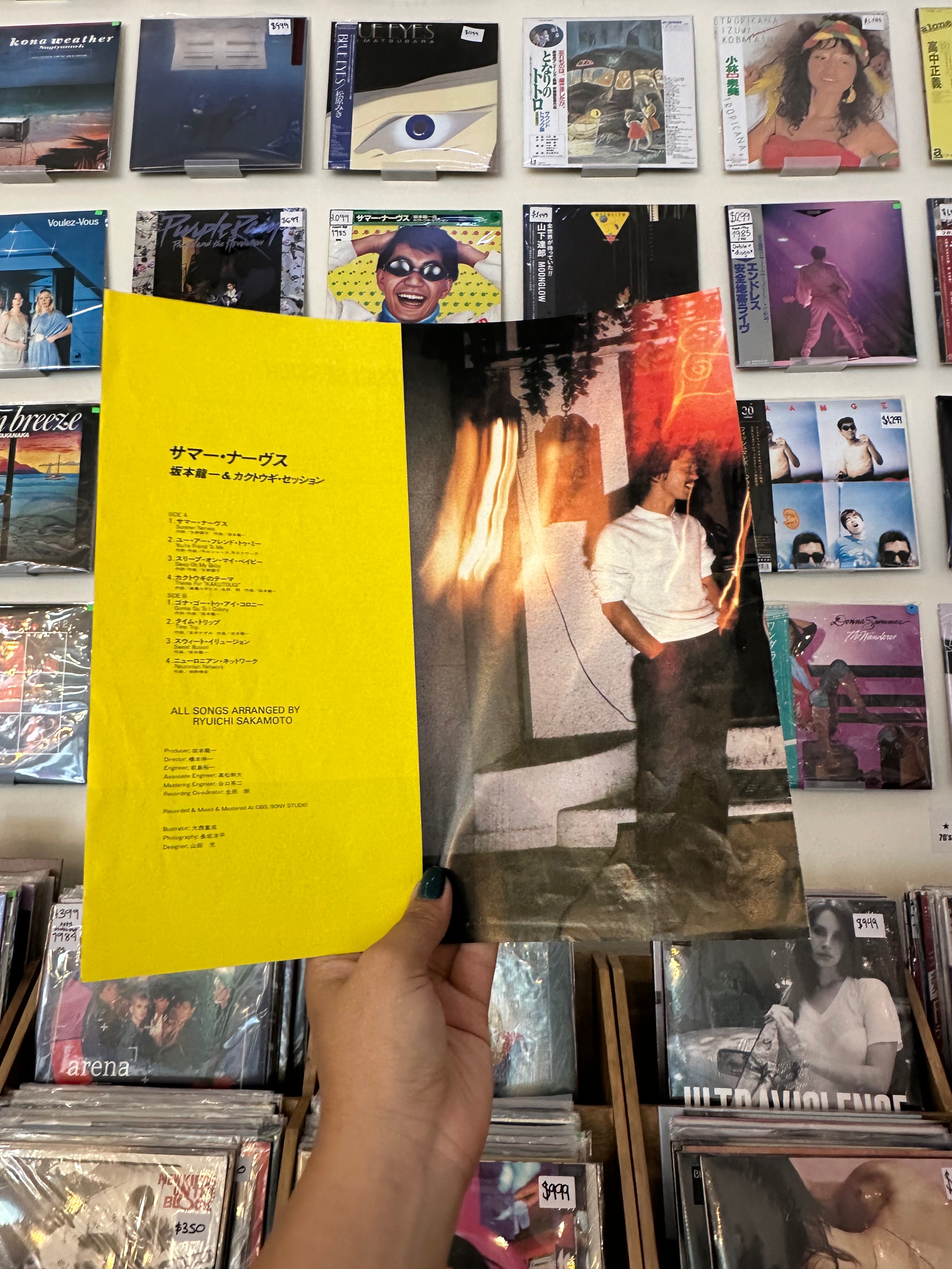 Ryuichi Sakamoto & The Kakutougi Session – Summer Nerves (JPN-1979)