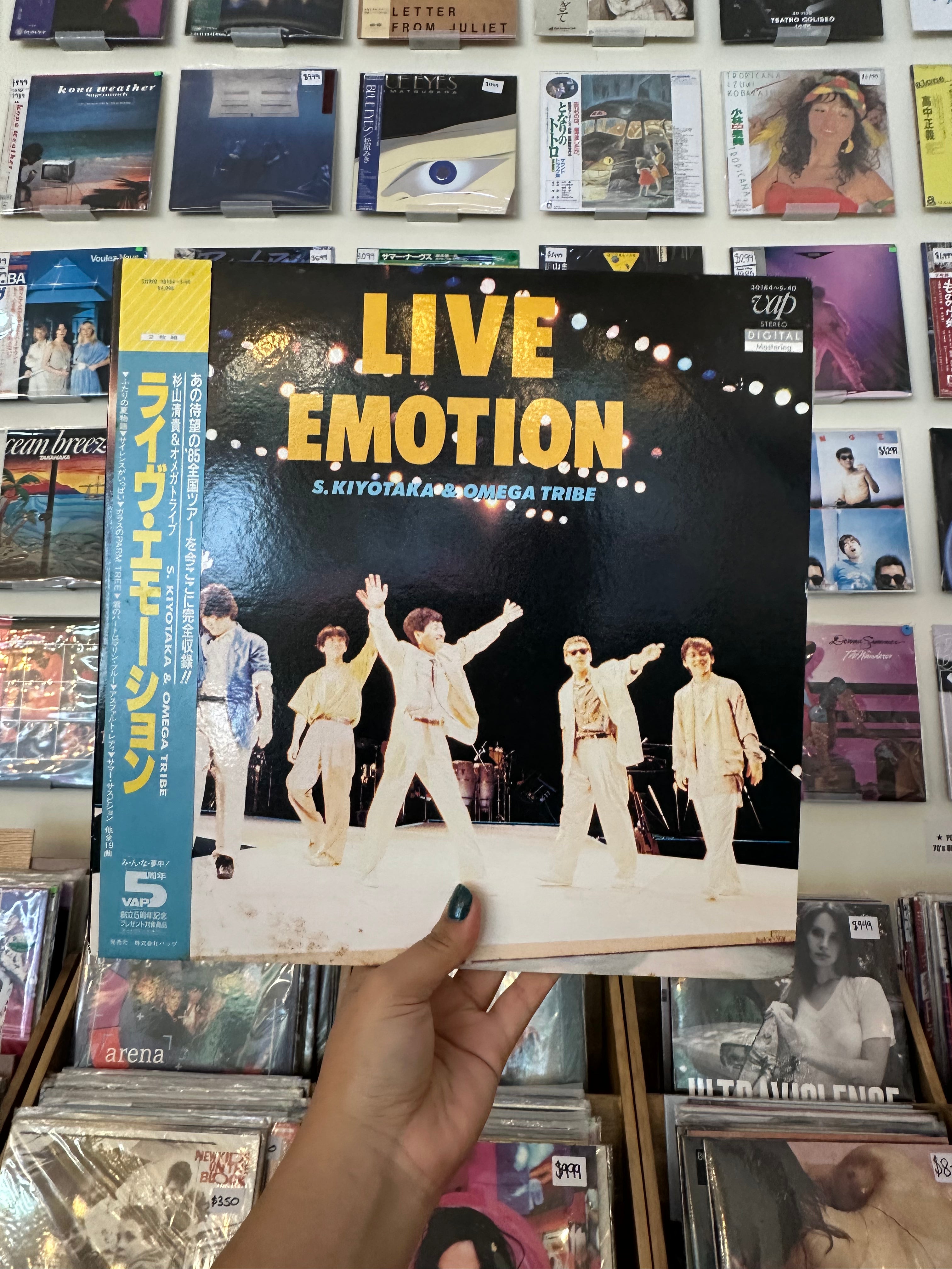 S. Kiyotaka & Omega Tribe – Live Emotion (JPN-1986)