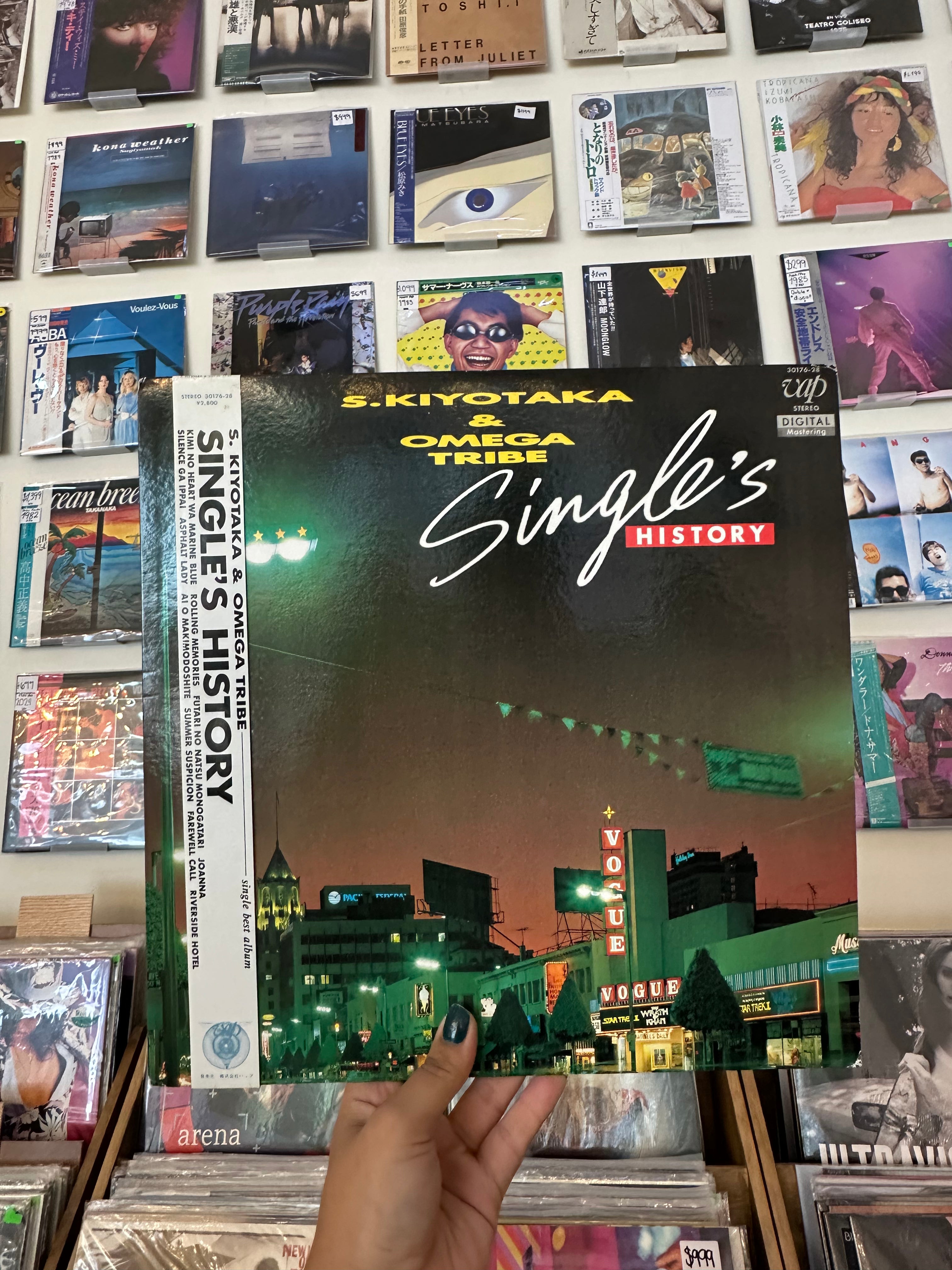 S. Kiyotaka & Omega Tribe – Single's History (JPN-1985)