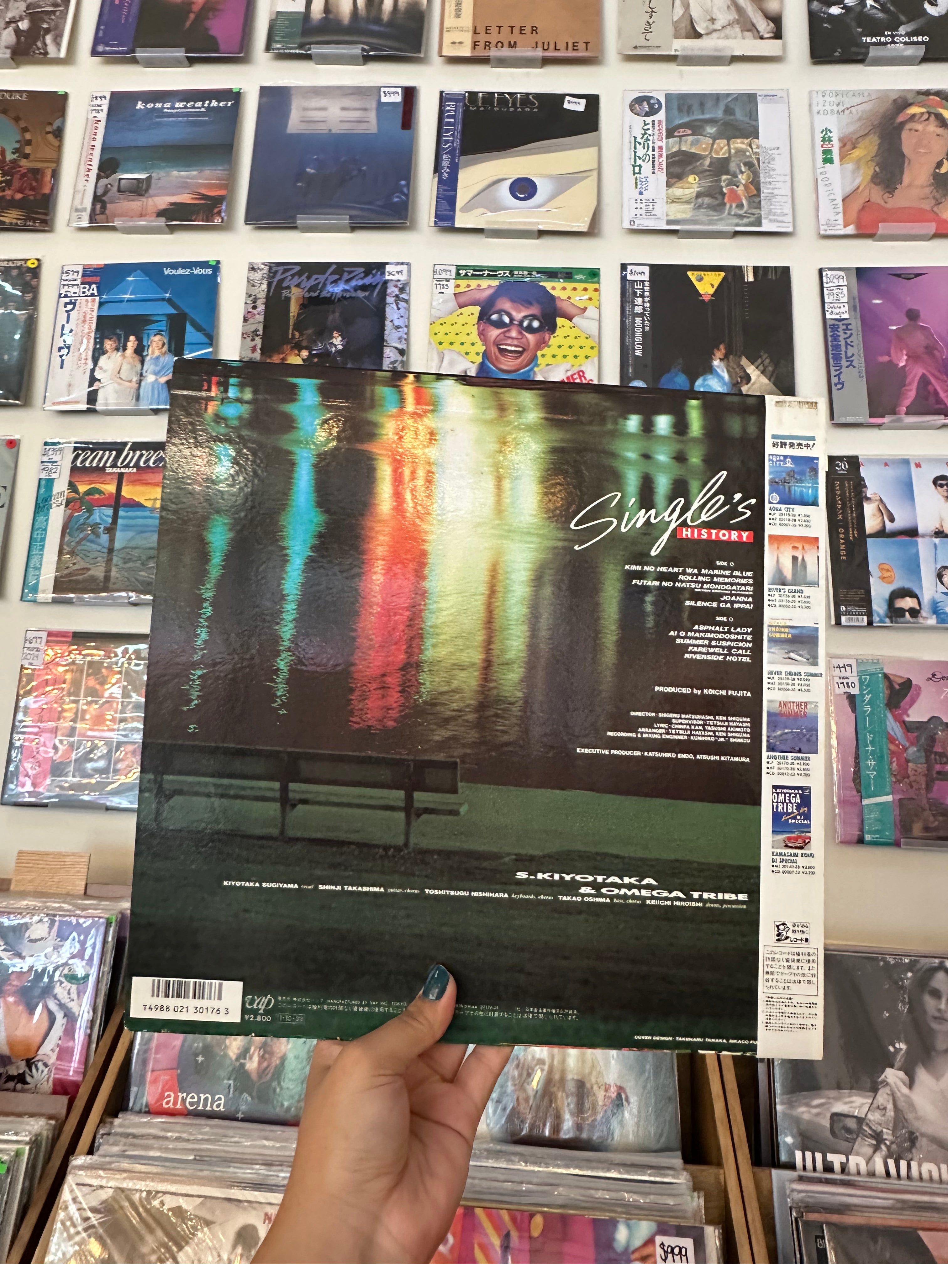 S. Kiyotaka & Omega Tribe – Single's History (JPN-1985)