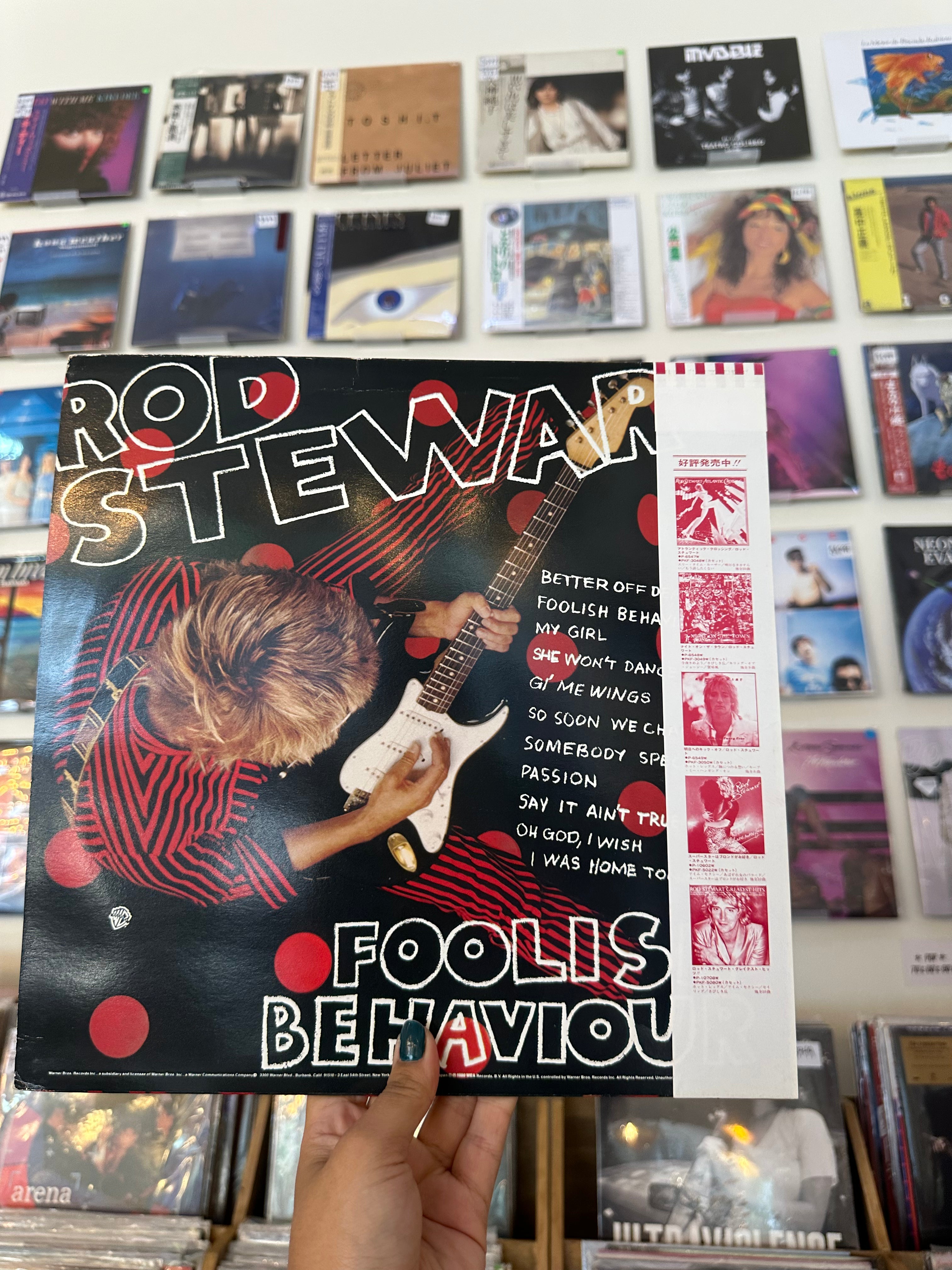 Rod Stewart – Foolish Behaviour (JPN-1980)