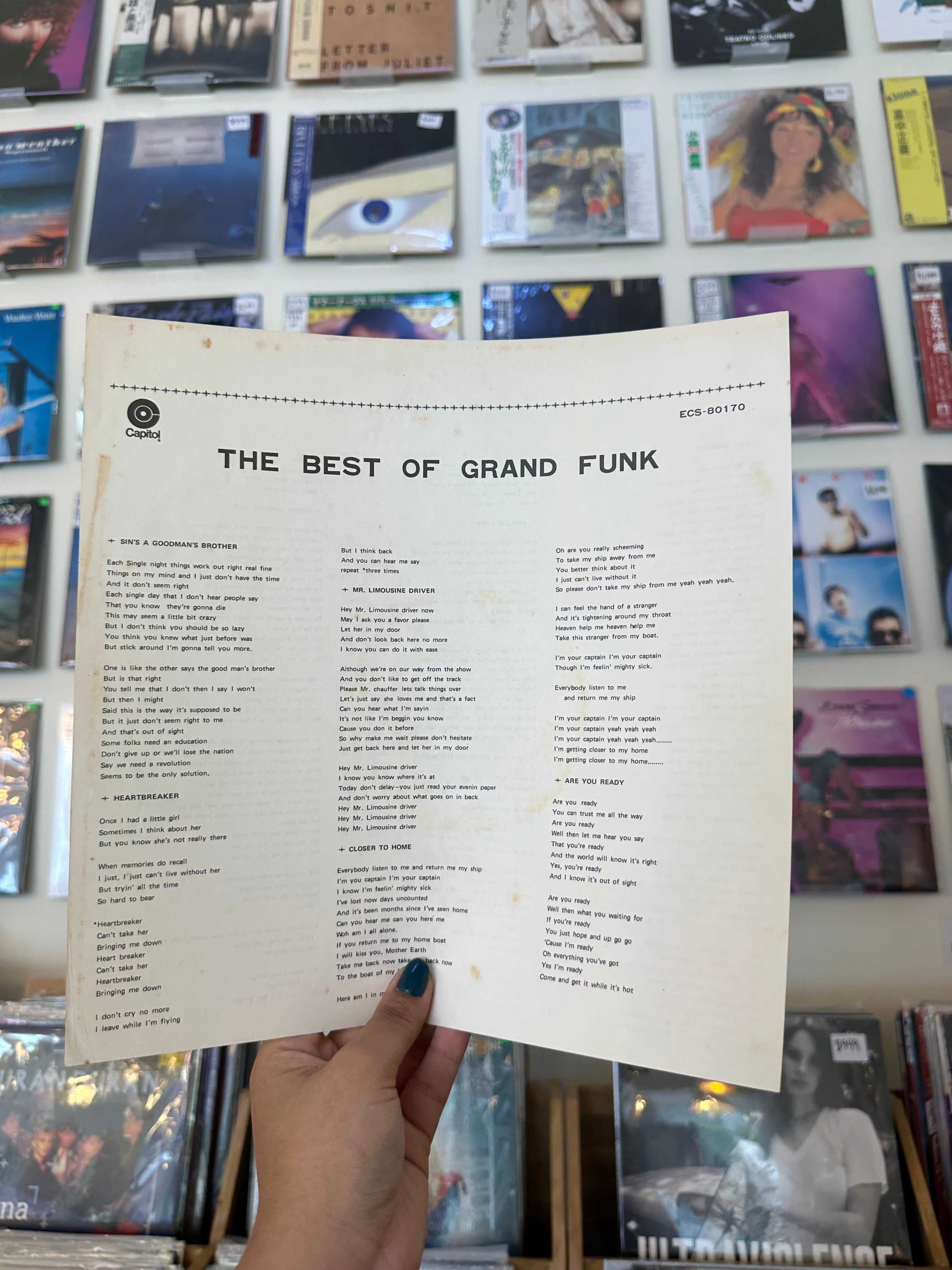 Grand Funk – The Best Of Grand Funk (JPN-1975)