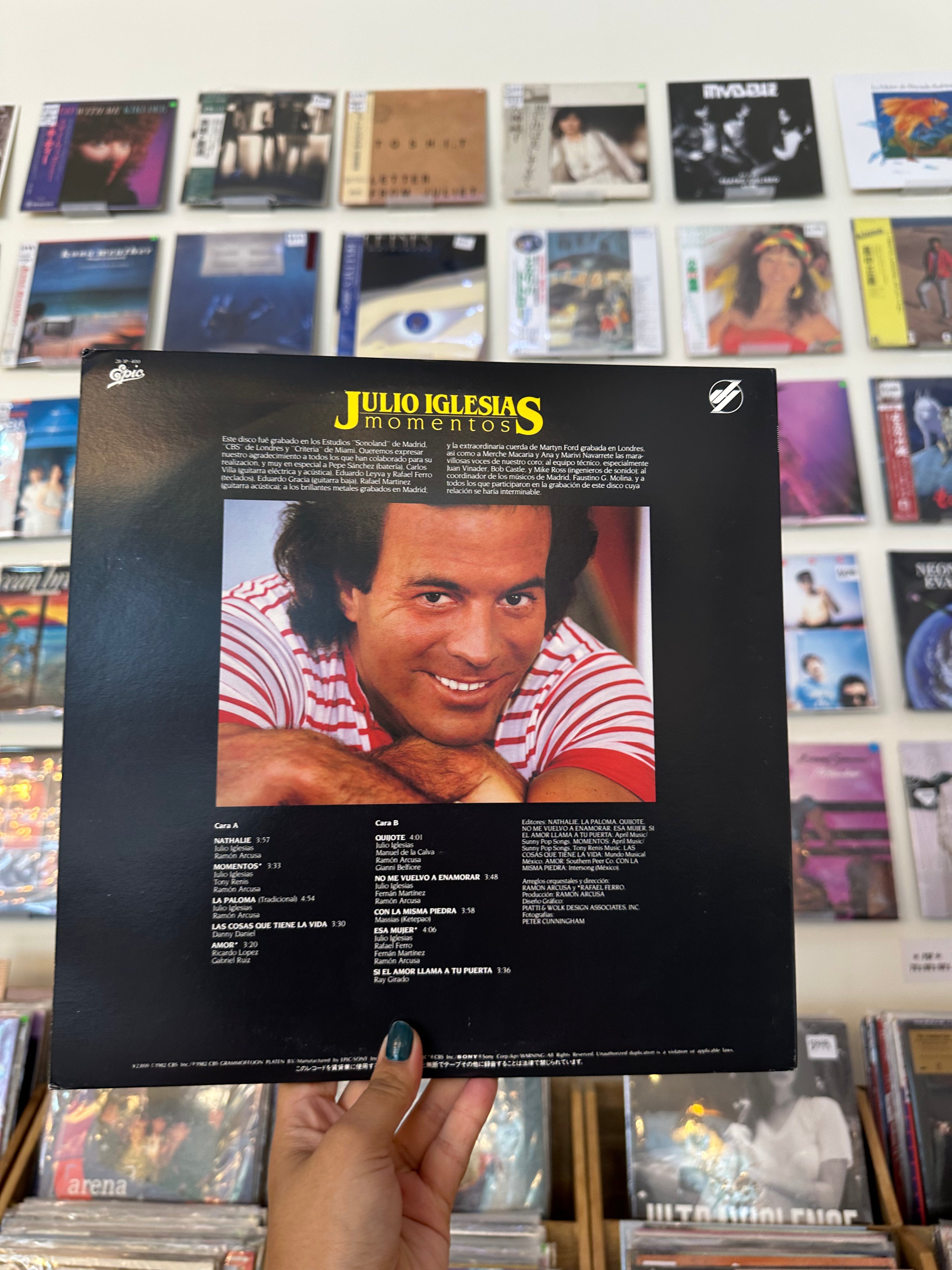 Julio Iglesias – Momentos (JPN-1982)