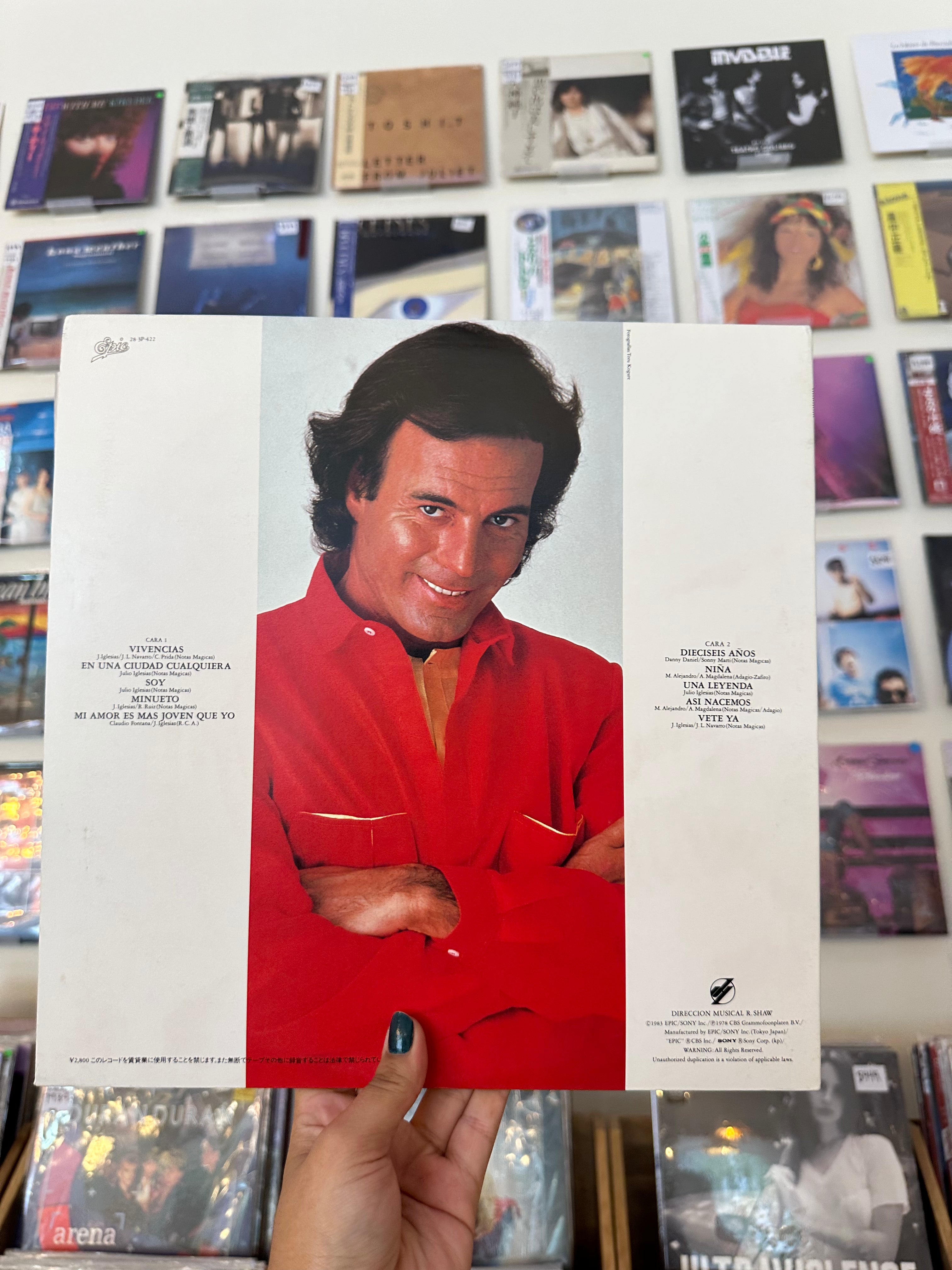 Julio Iglesias – Soy (JPN-1983)