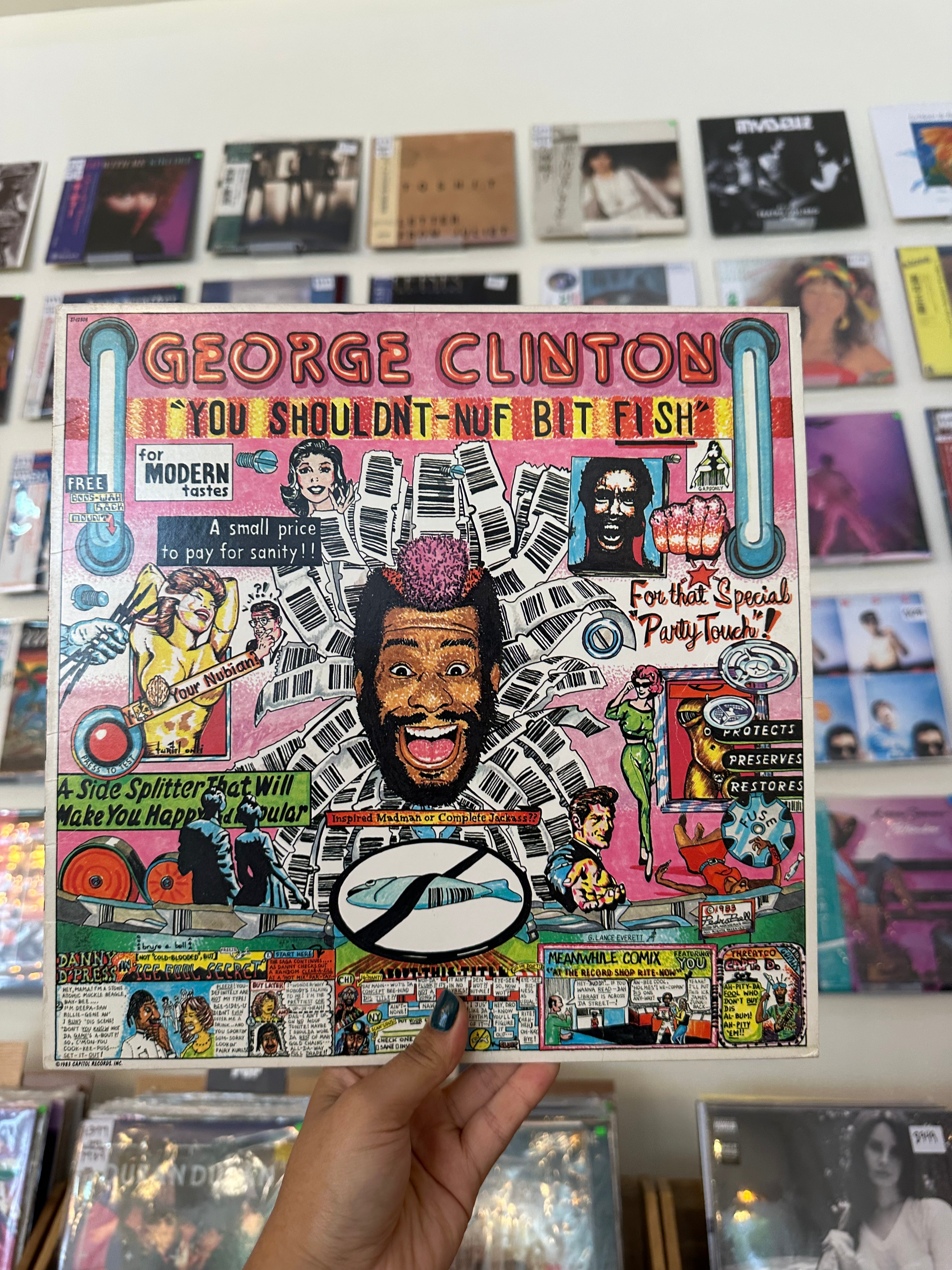 George Clinton – You Shouldn't-Nuf Bit Fish (USA-1983)