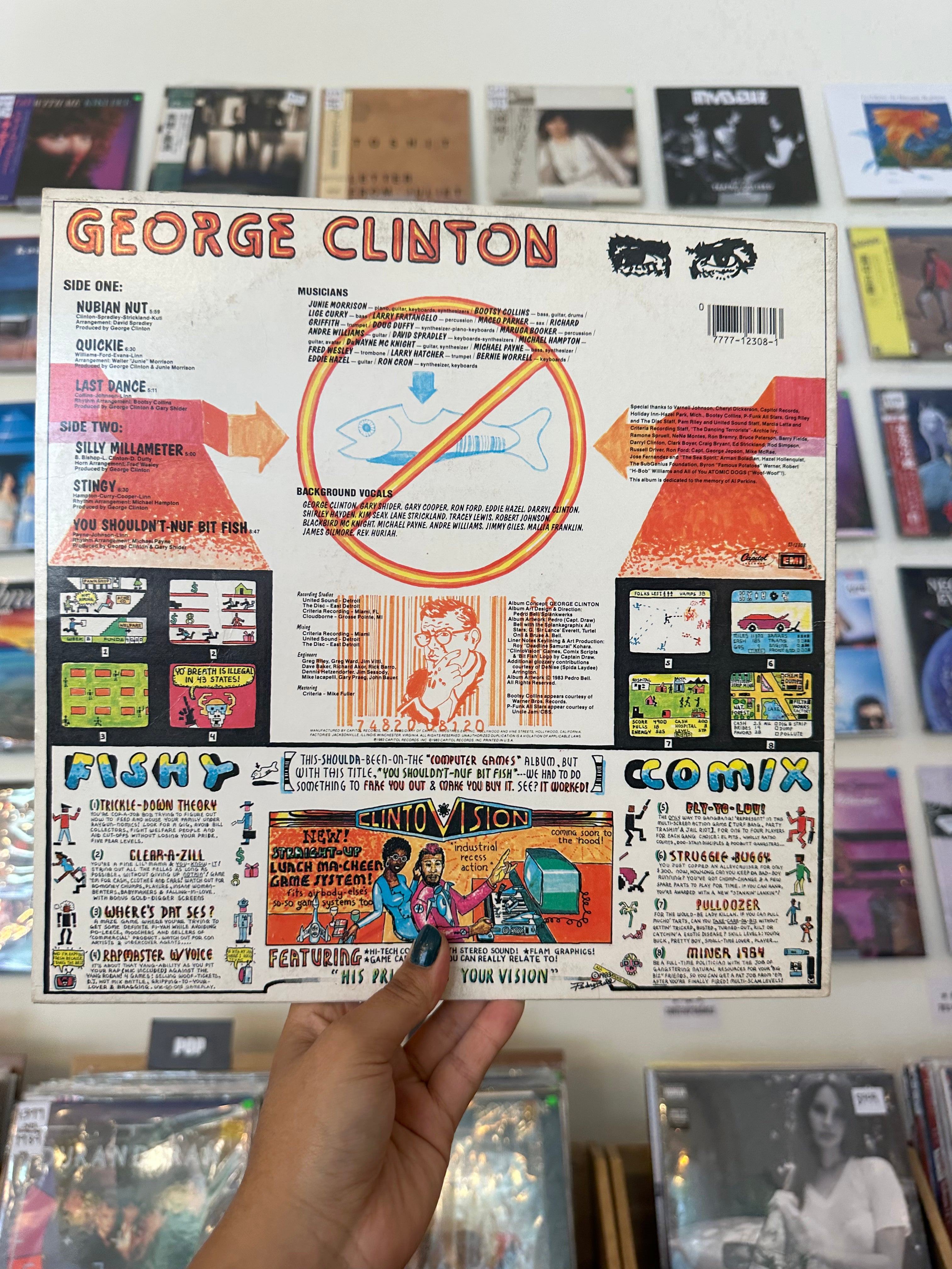George Clinton – You Shouldn't-Nuf Bit Fish (USA-1983)