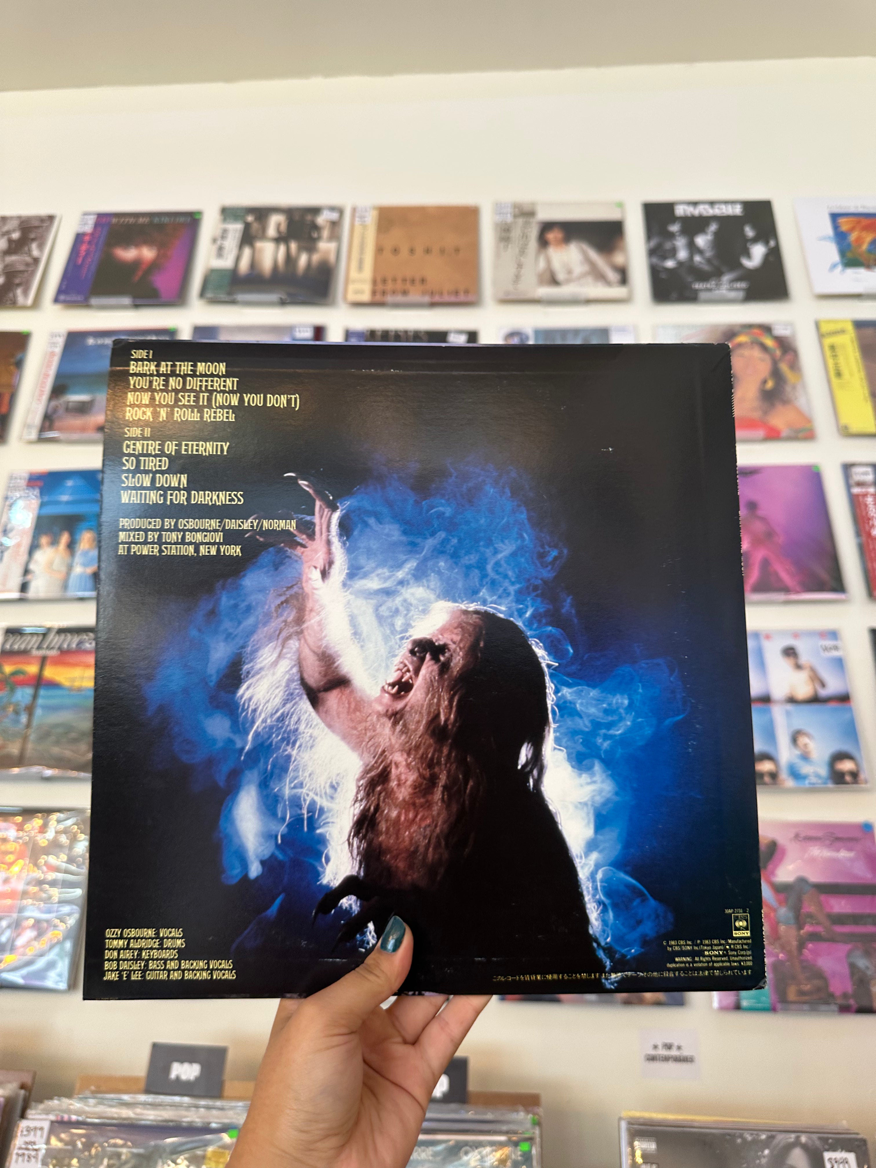 Ozzy Osbourne – Bark At The Moon (JPN-1983)