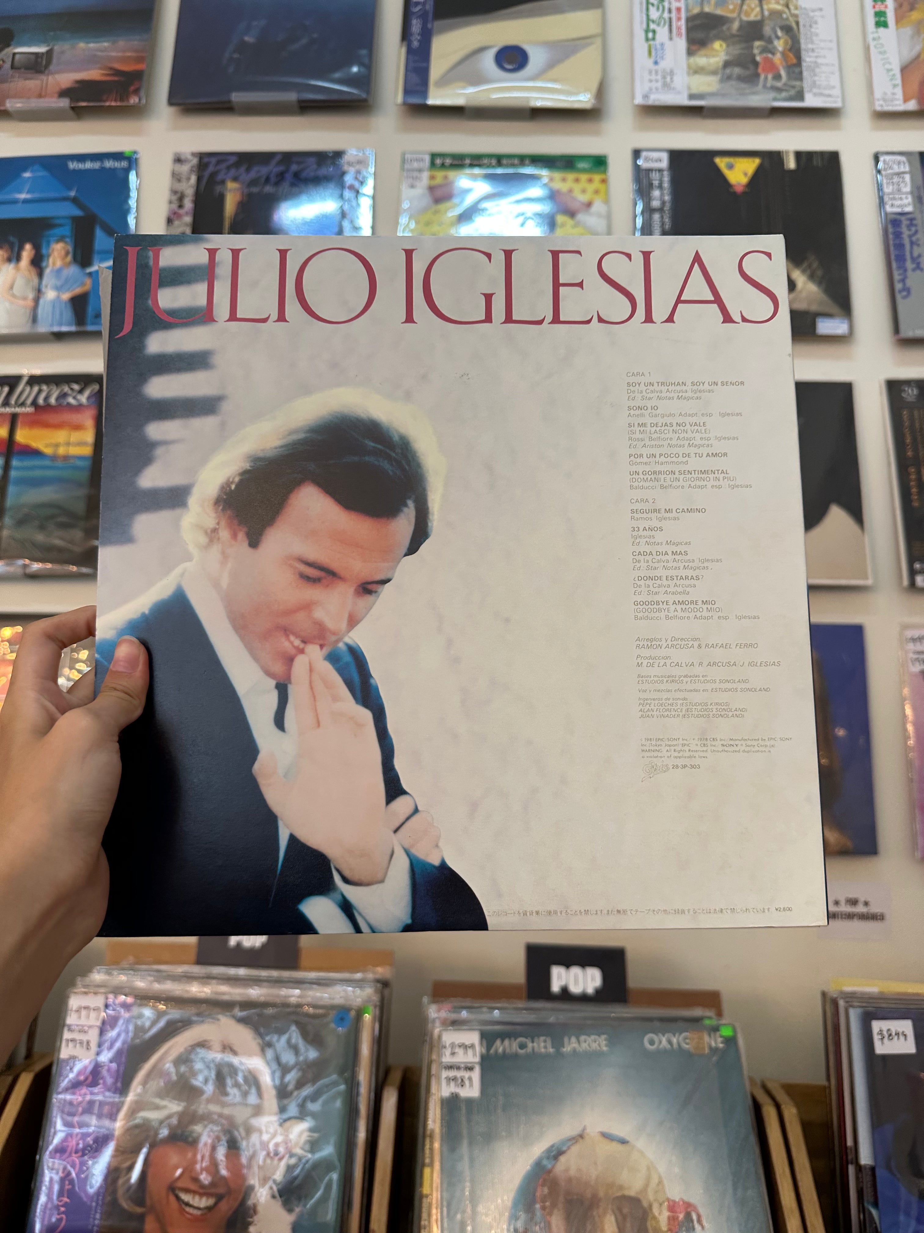 Julio Iglesias – A Mis 33 Años (JPN 1981)