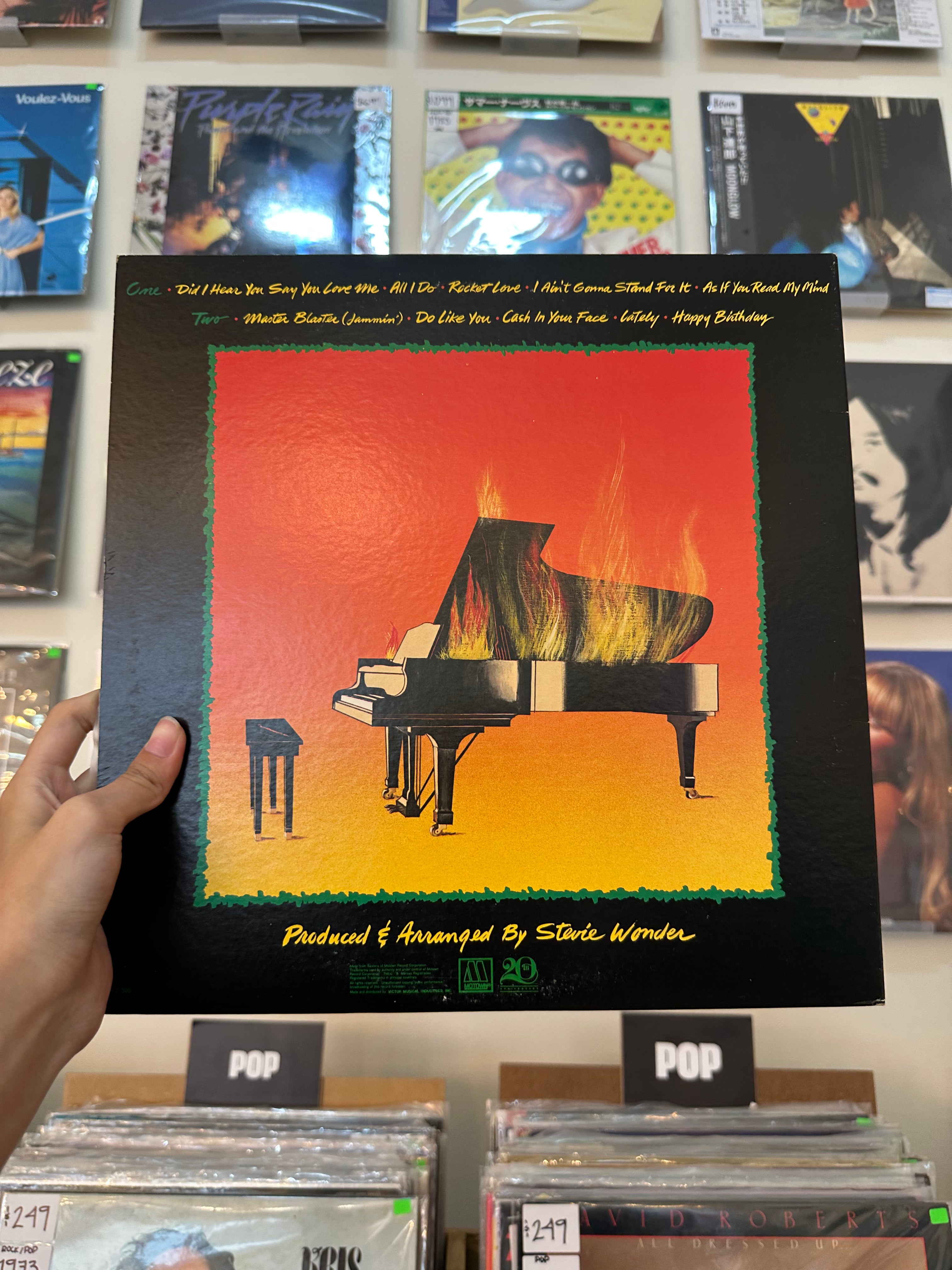 Stevie Wonder = スティービー・ワンダー* – Hotter Than July = ホッター・ザン・ジュライ (JPN-1980)