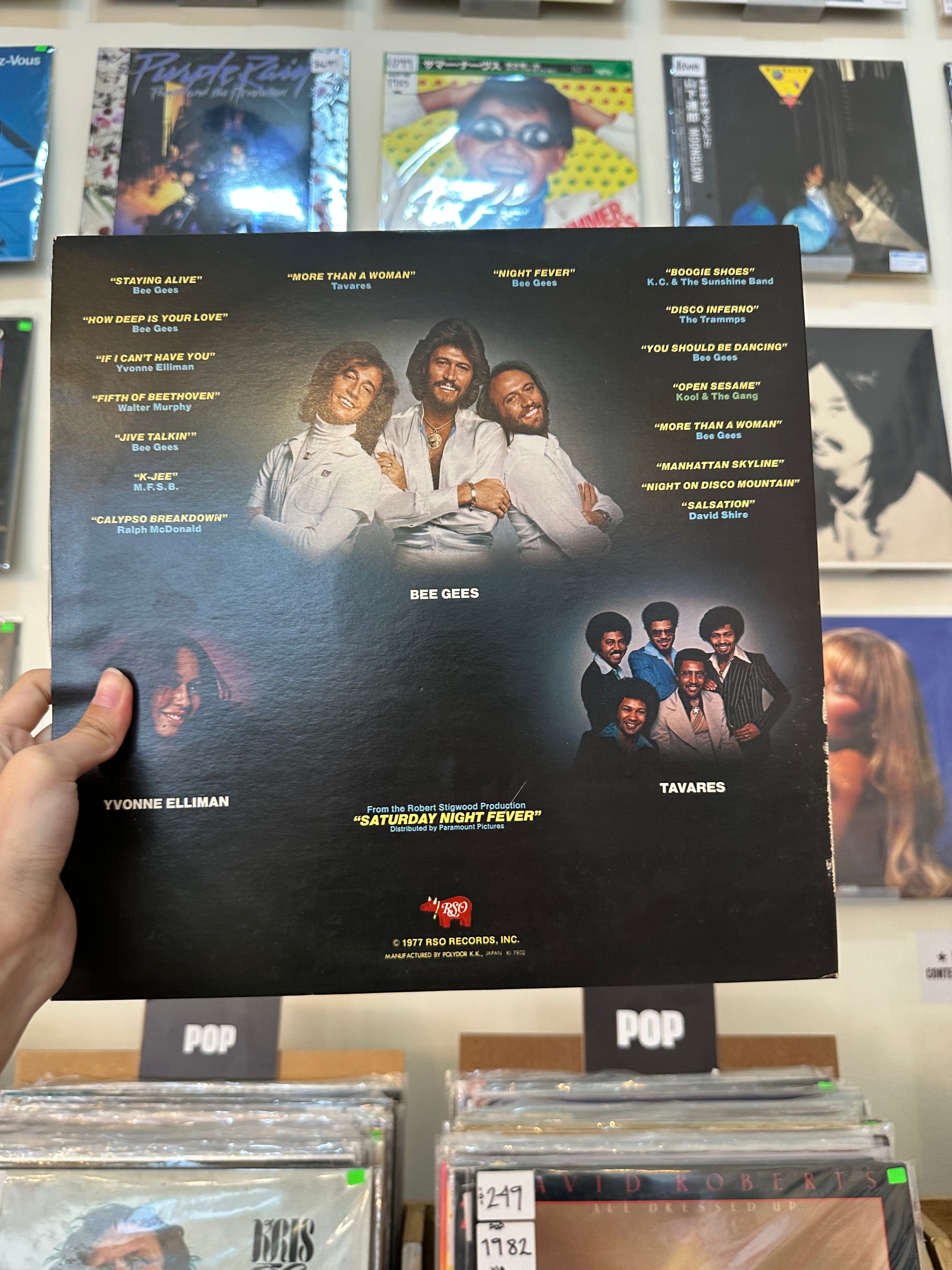 Various – Saturday Night Fever (The Original Movie Sound Track) (JPN-1978)