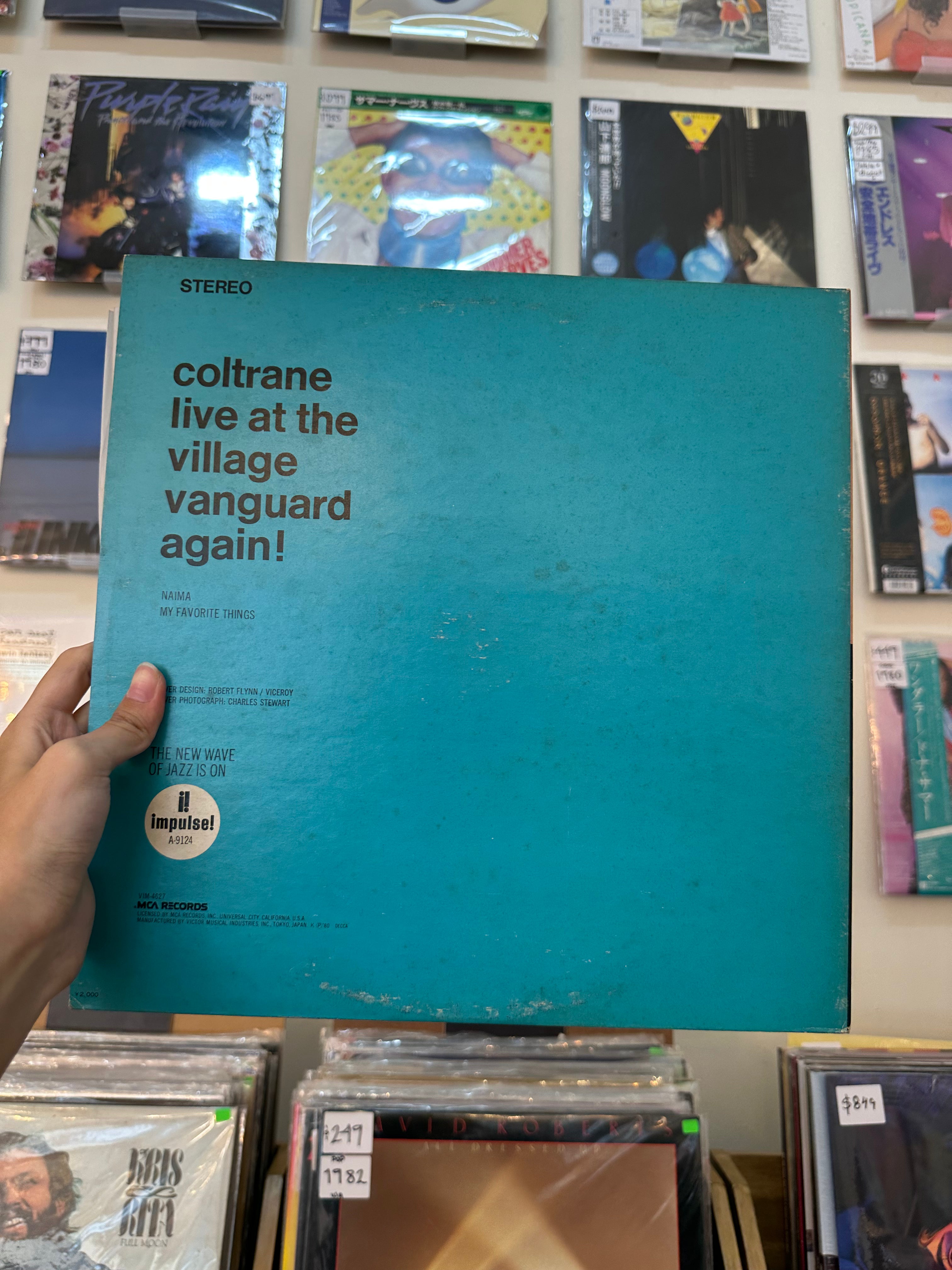 John Coltrane – Live At The Village Vanguard Again! (JPN-1980)