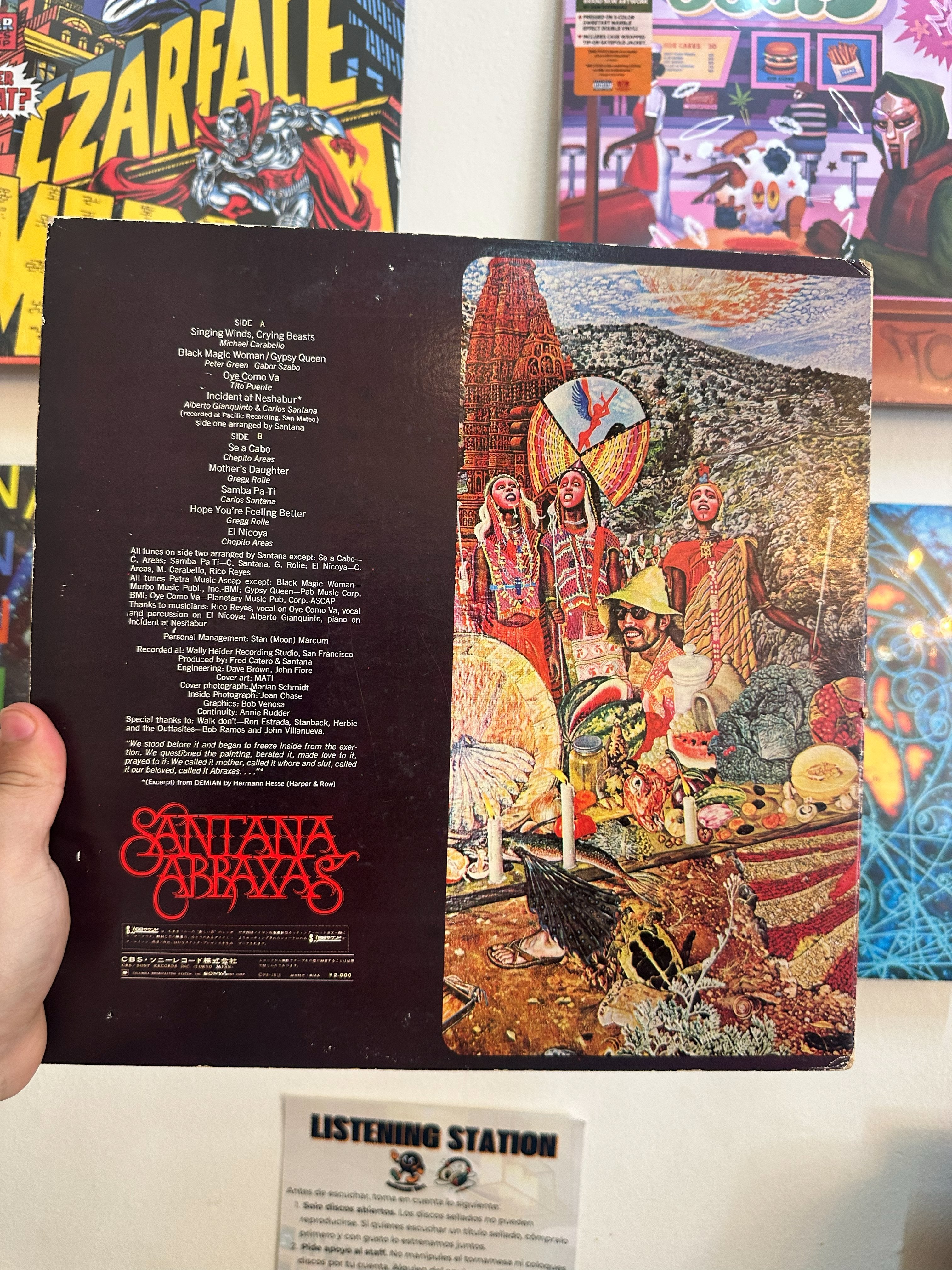 Santana – Abraxas (JPN 1970)