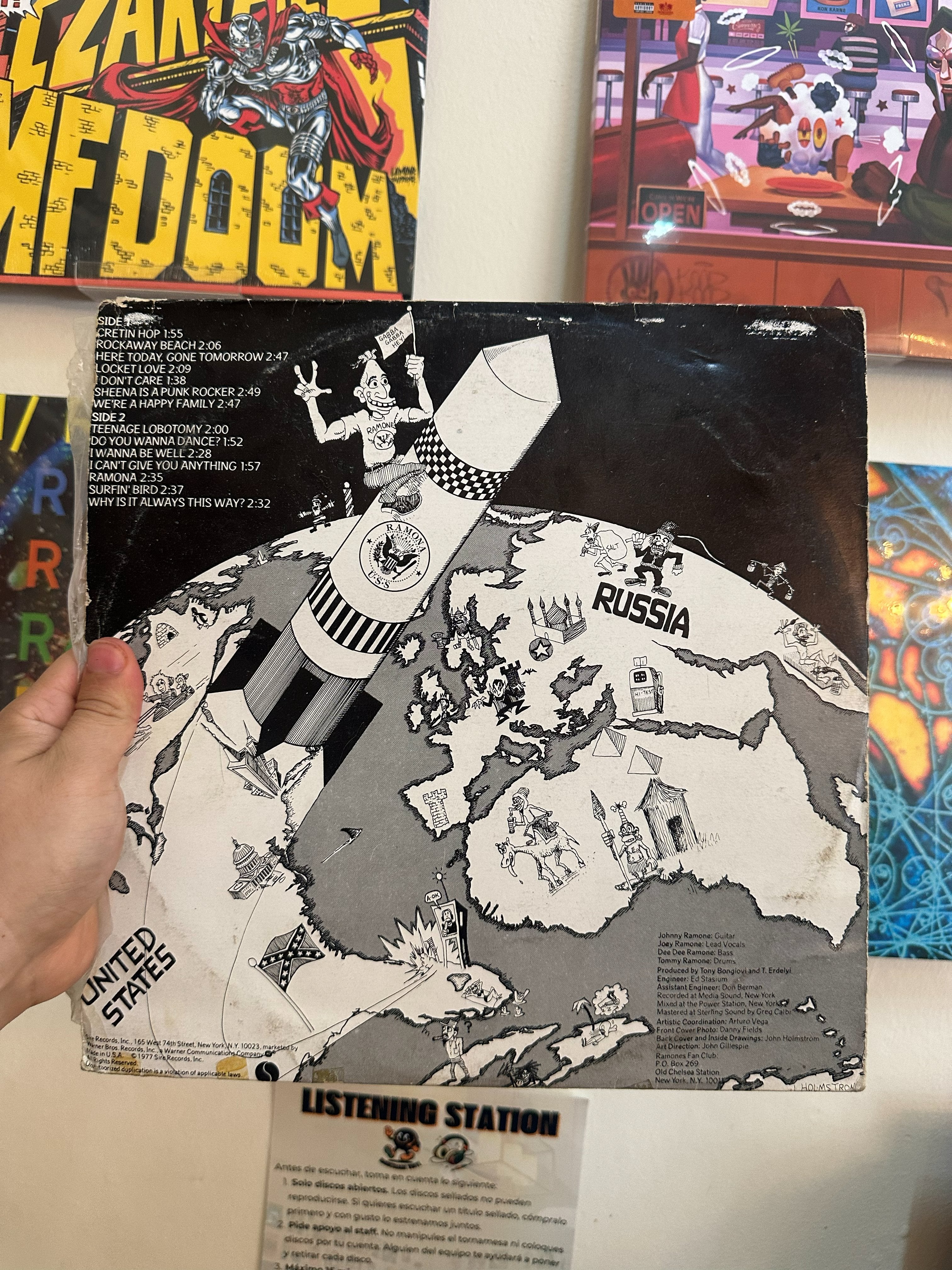 Ramones – Rocket To Russia - 14 Super Exitos (MX 1977)