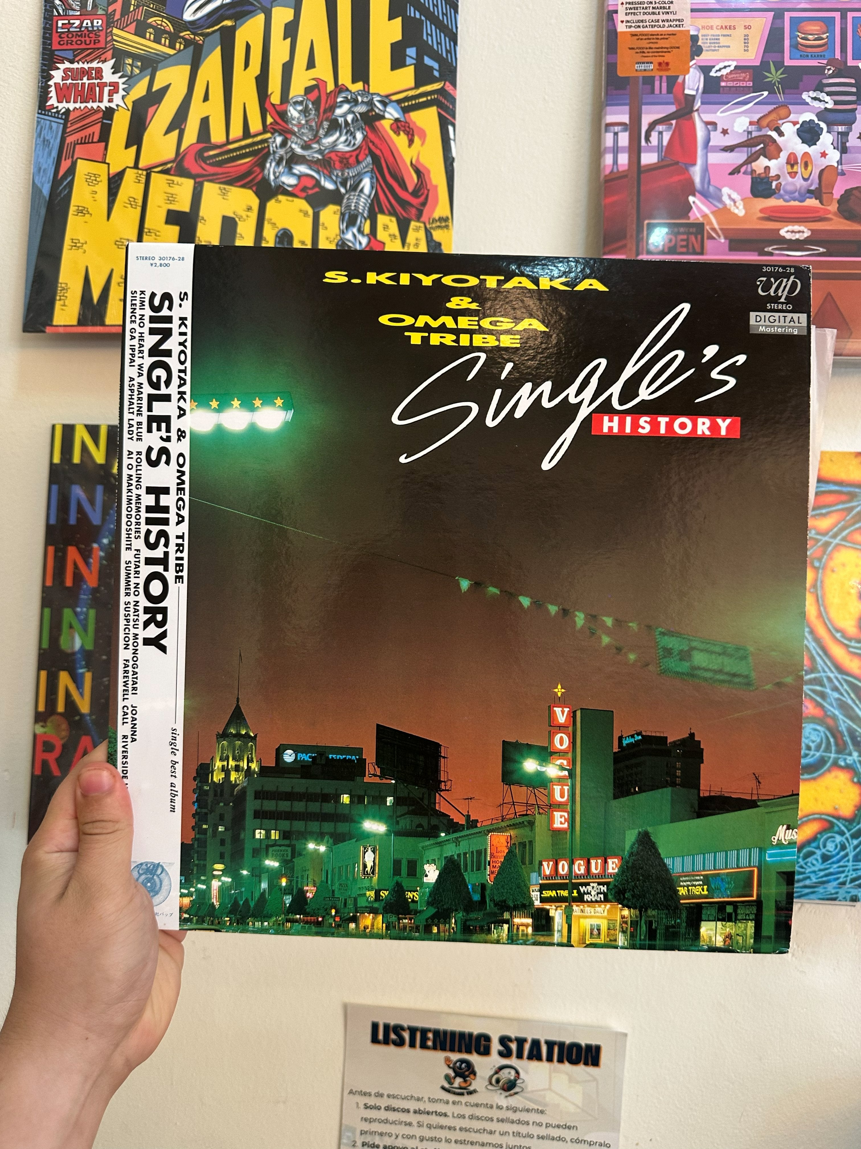 S. Kiyotaka & Omega Tribe – Single's History = シングルス・ヒストリー (JPN-1985)
