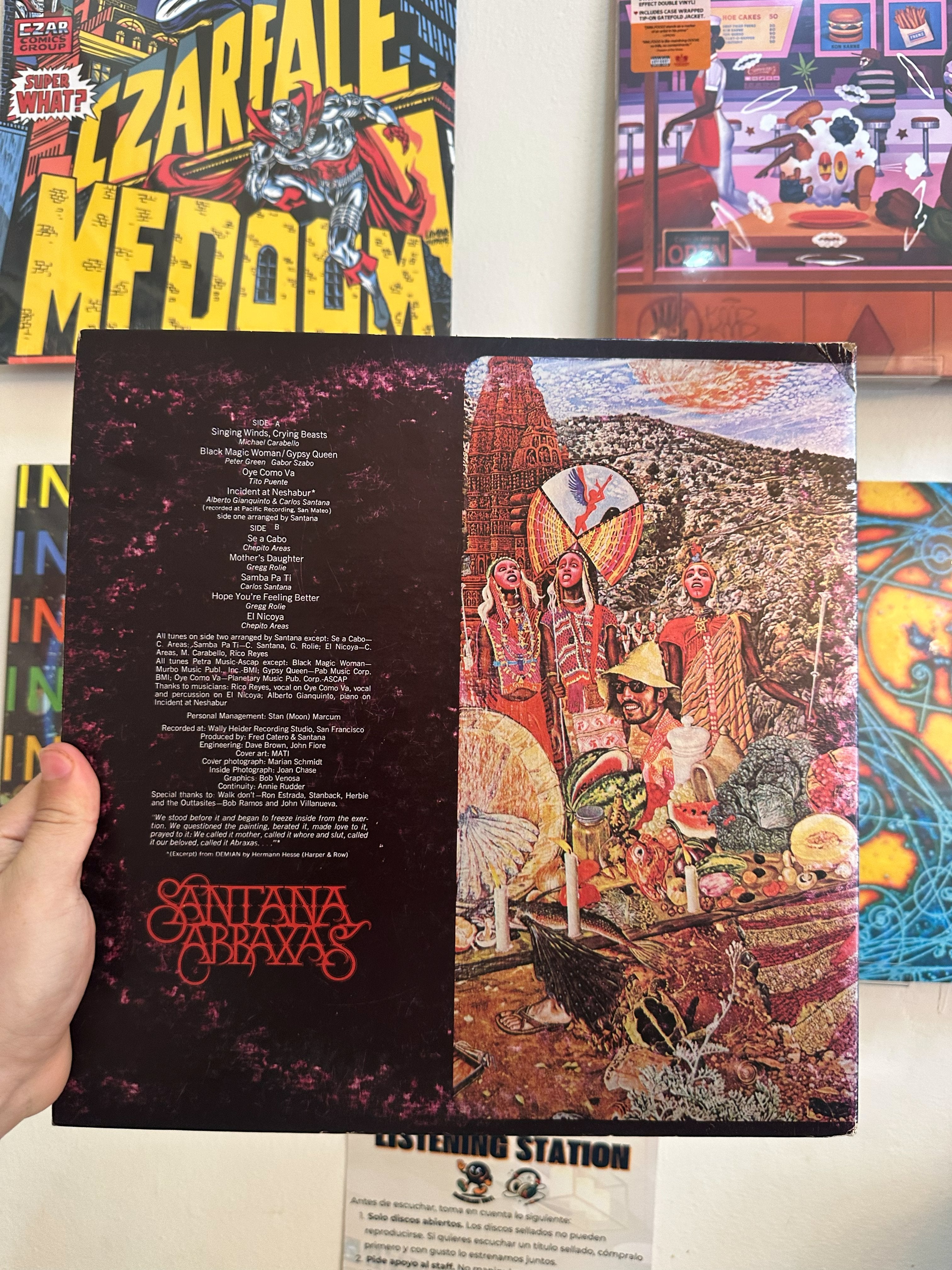 Santana – Abraxas = 天の守護神サンタナ (JPN-1975)